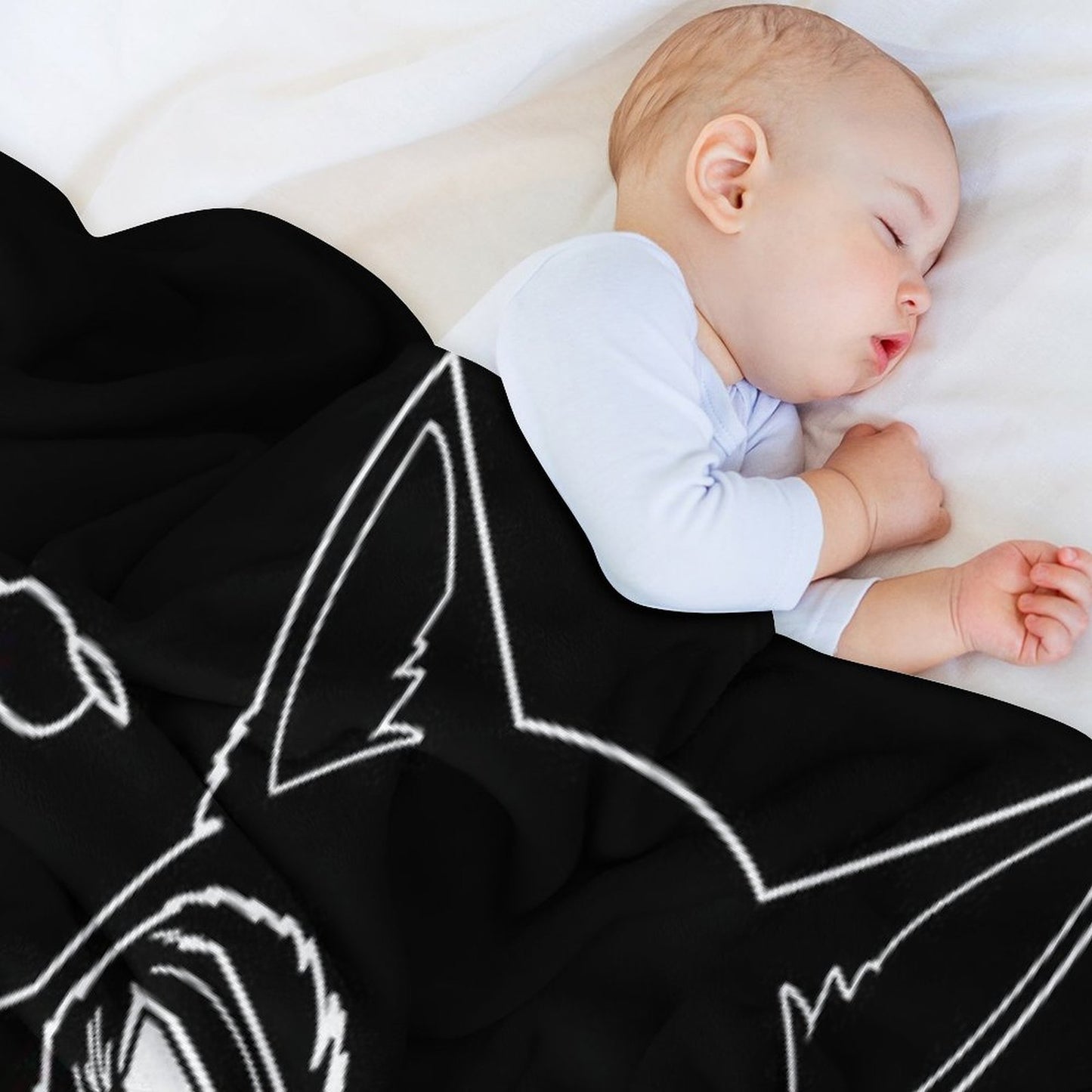 Paint Shrink-resistant Throw Blanket