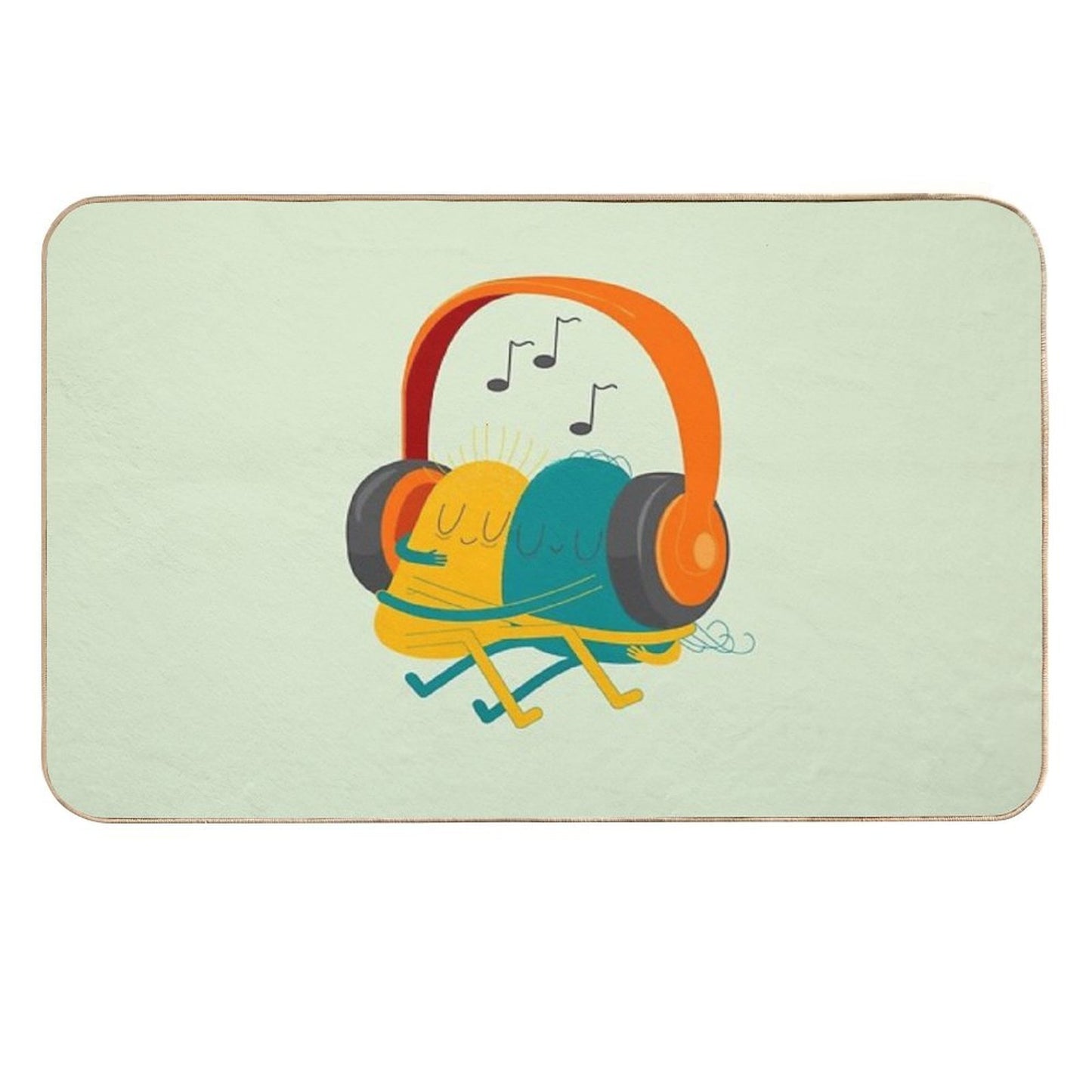 Love Song Durable Bath Mat
