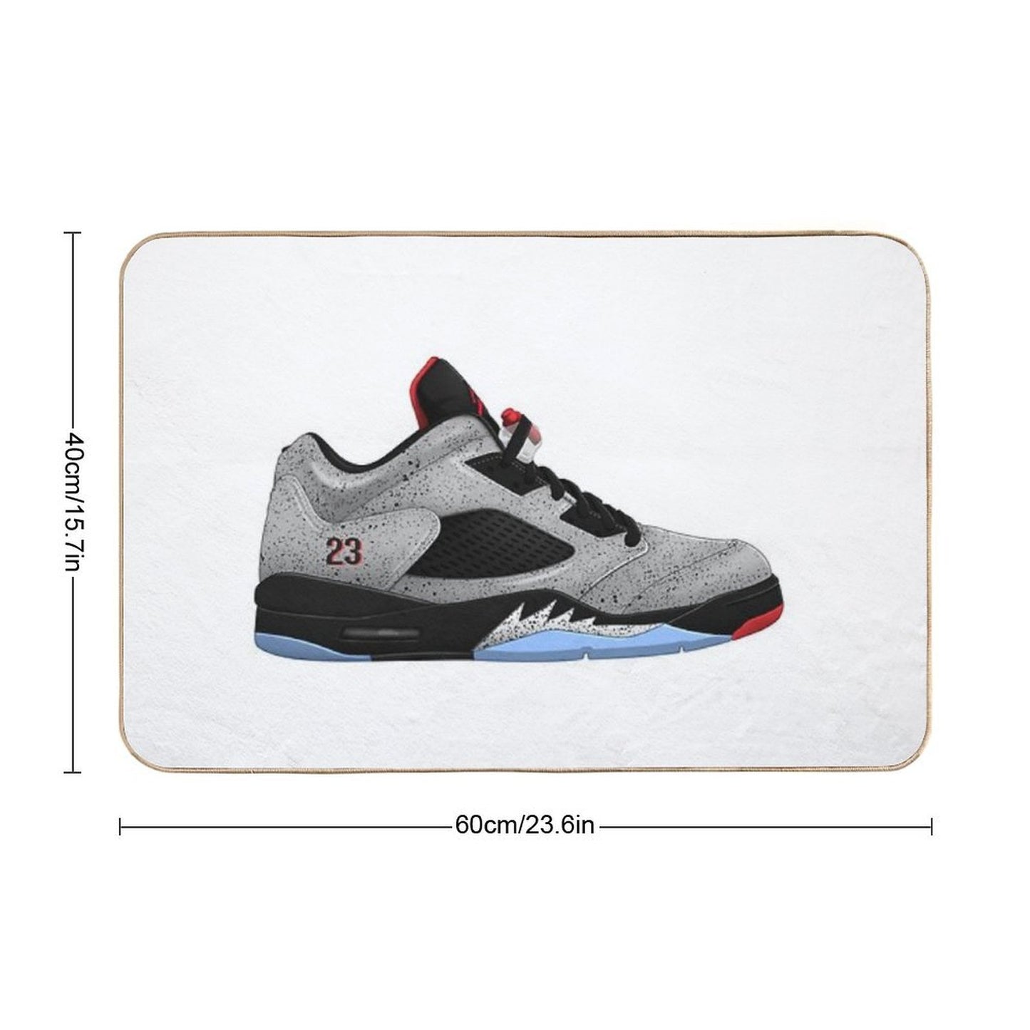 Air Jordan 5 NEYMAR Air Sneaker High-Traffic Bath Mat
