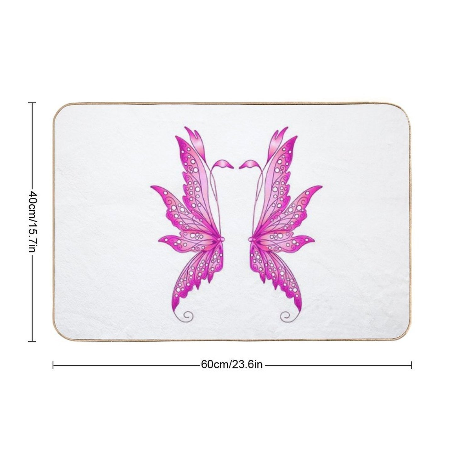 Fairy Pet-Safe Bath Mat
