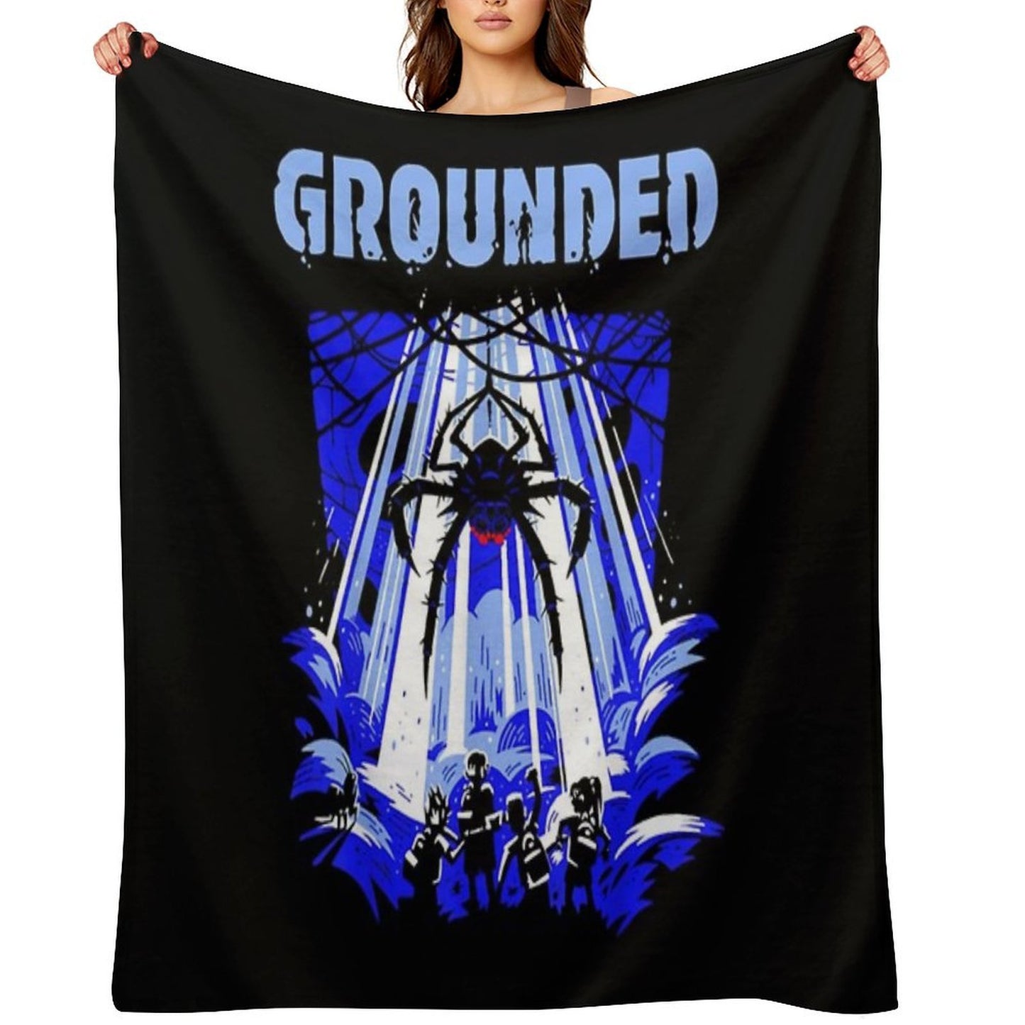 Grounded Video Game Grounded Video Game Grounded Video Game Gift-ready Throw Blanket