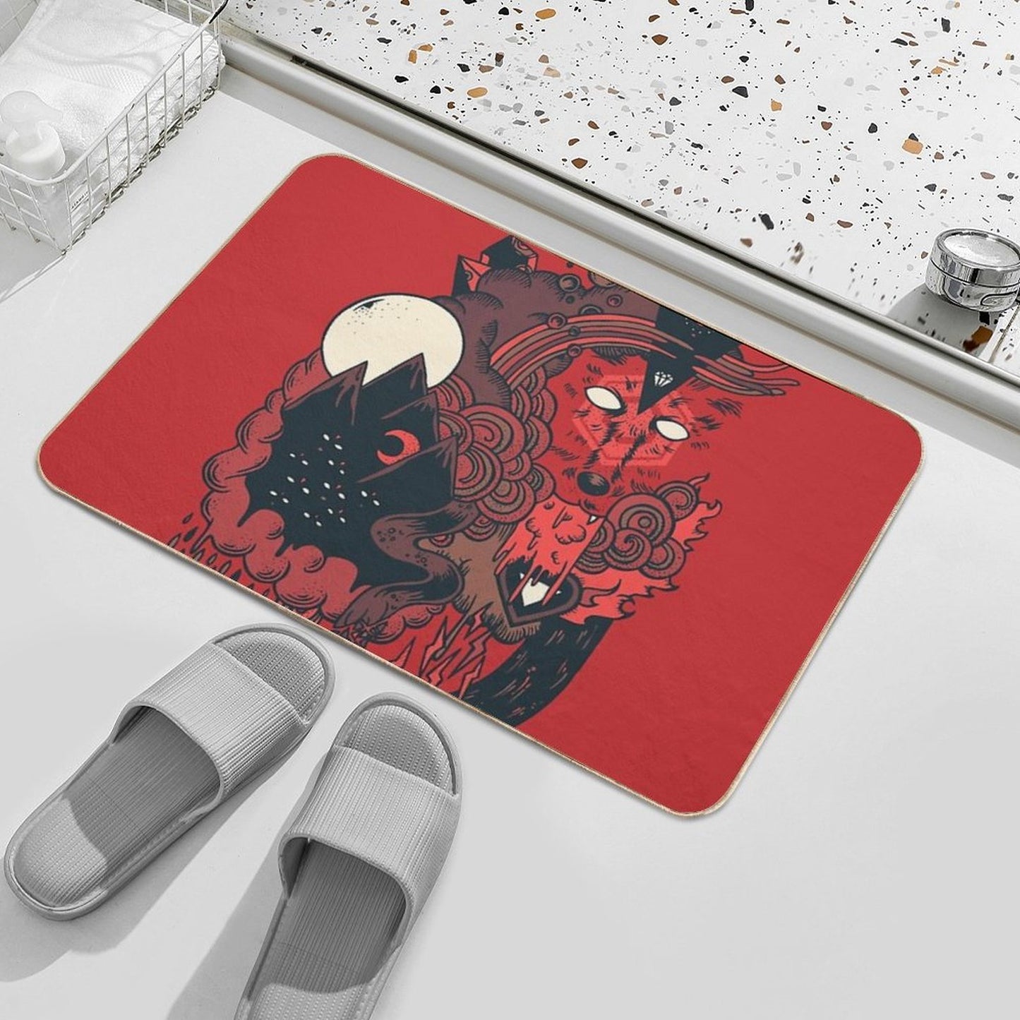 Leader of The Pack Long-Lasting Bath Mat