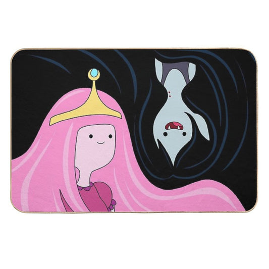 Princess Bubblegum And Marceline  Pet-Safe Bath Mat