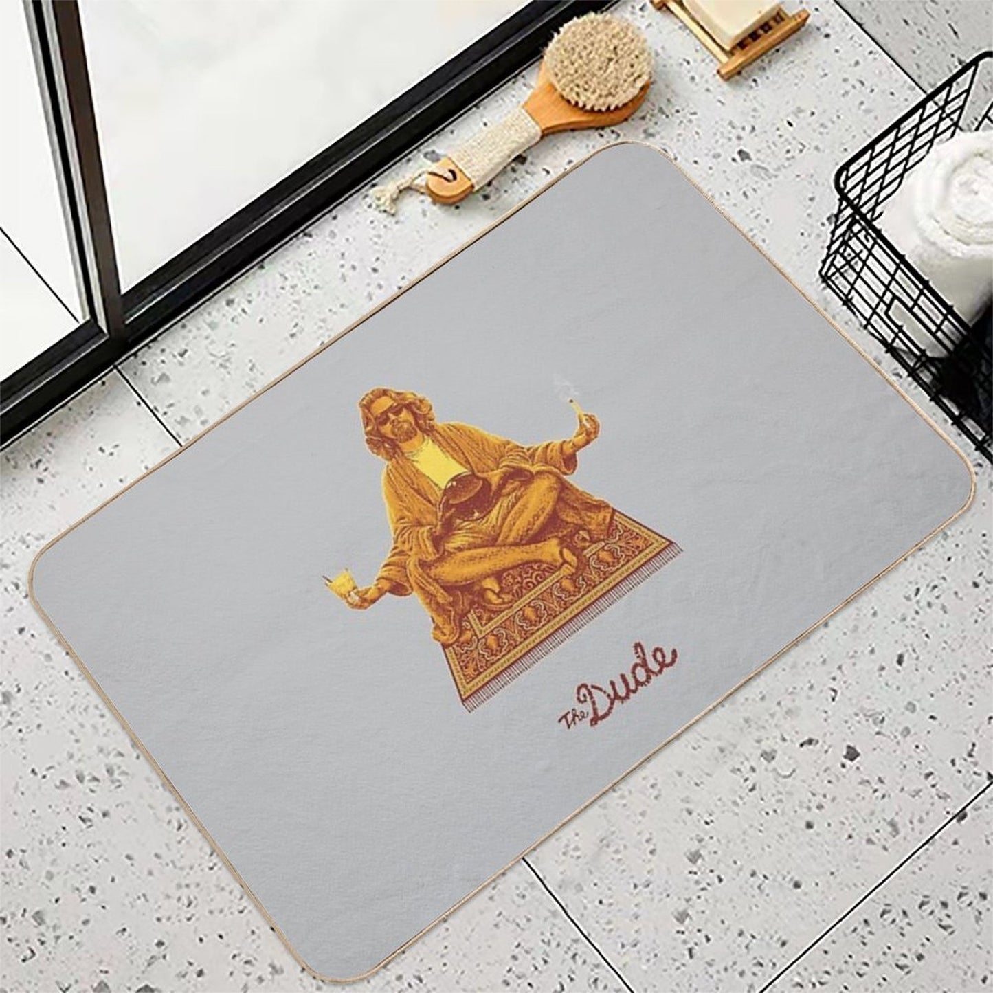 The Dude Budha The Big Lebowski Rapid-Drying Bath Mat