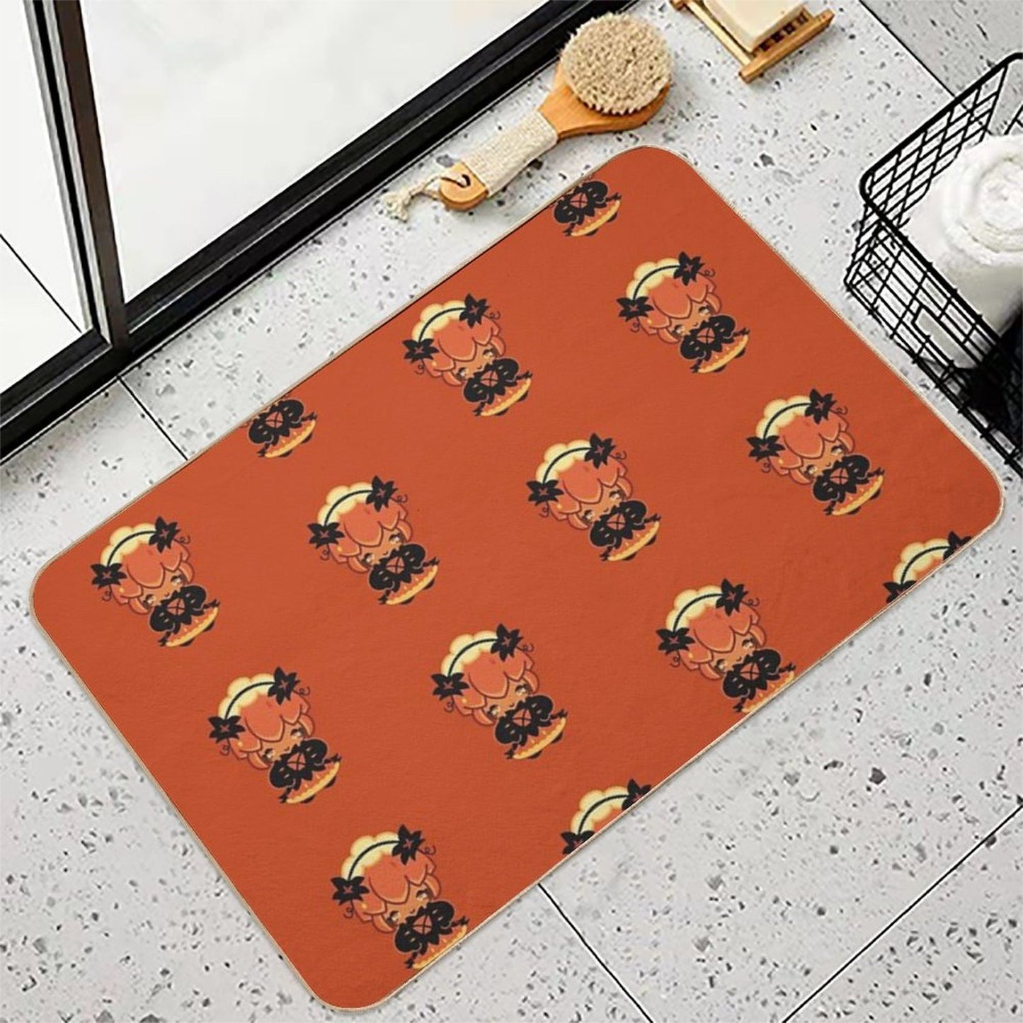 Lil Pumpkin Pie Non-Slip Bath Mat
