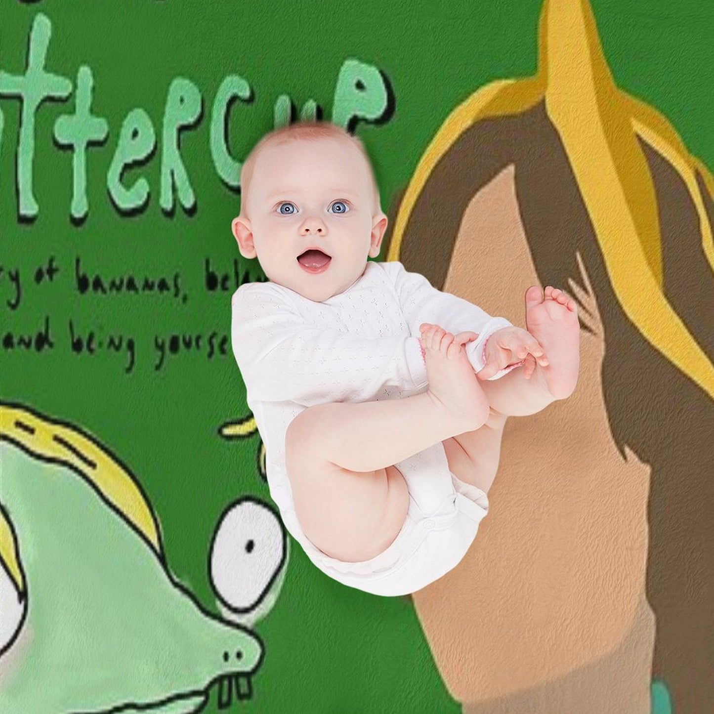 Matthew Gray Gubler (Rumple Buttercup) Plush Throw Blanket