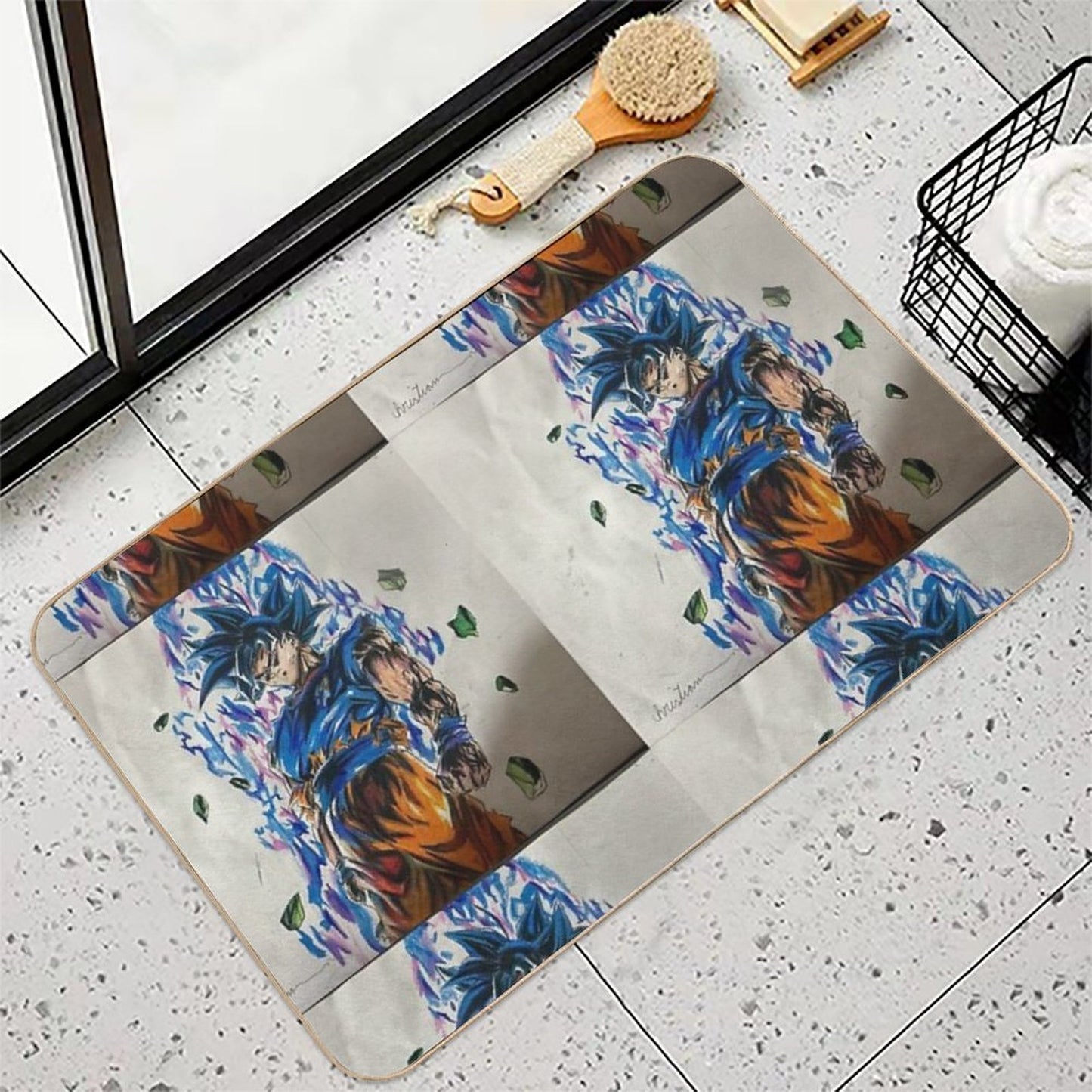 Goku Ultra Instinct Sign Versatile Bath Mat