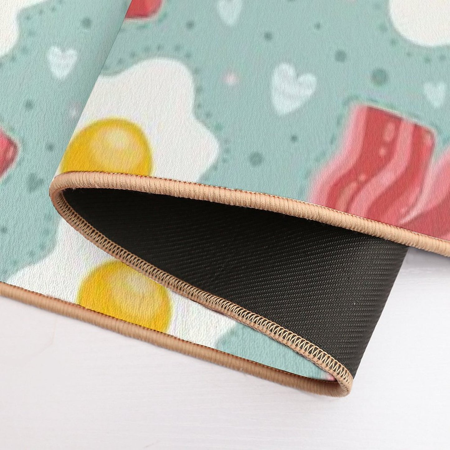 Egg And Bacon High-Traffic Bath Mat