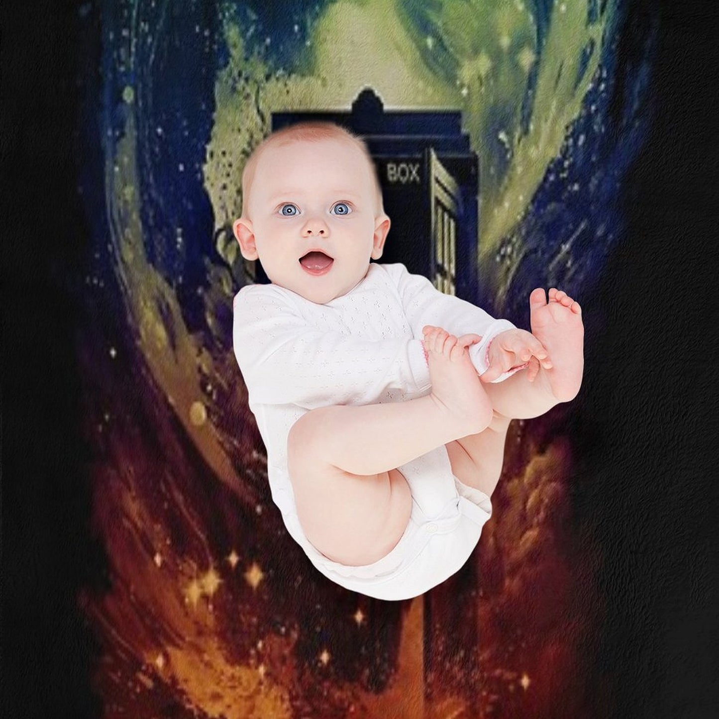 The Vortex Machine-washable Throw Blanket