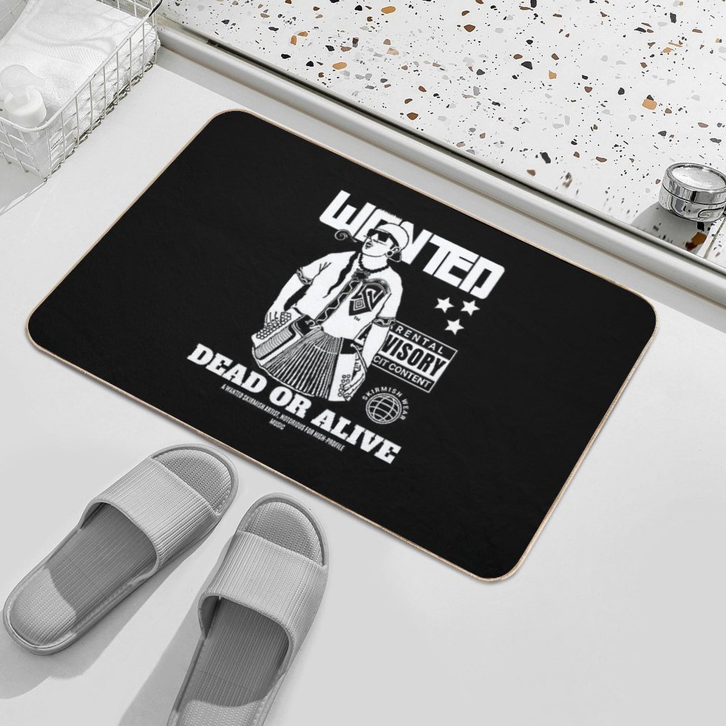 Calexico San Diego, Urban, Chicano, Latino, Hispanic, Mexican, Indigenous, Native, Orgullo, Quetzalcoatl, Aztec, Mayan, Norteno, Toxin-Free Bath Mat
