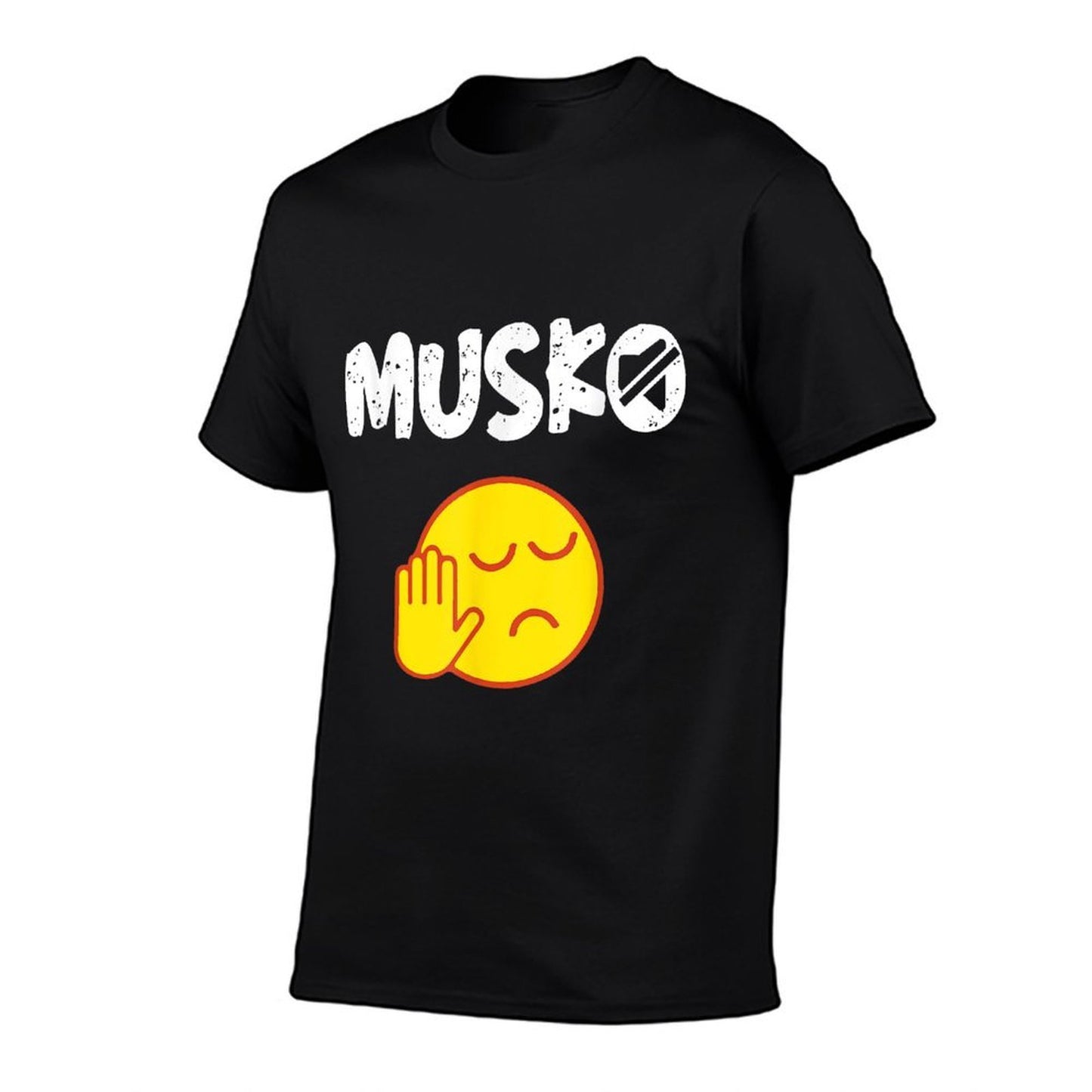 Musko Telugu Shutup Funny Telugu Quote Meme Affordable Price T-Shirt