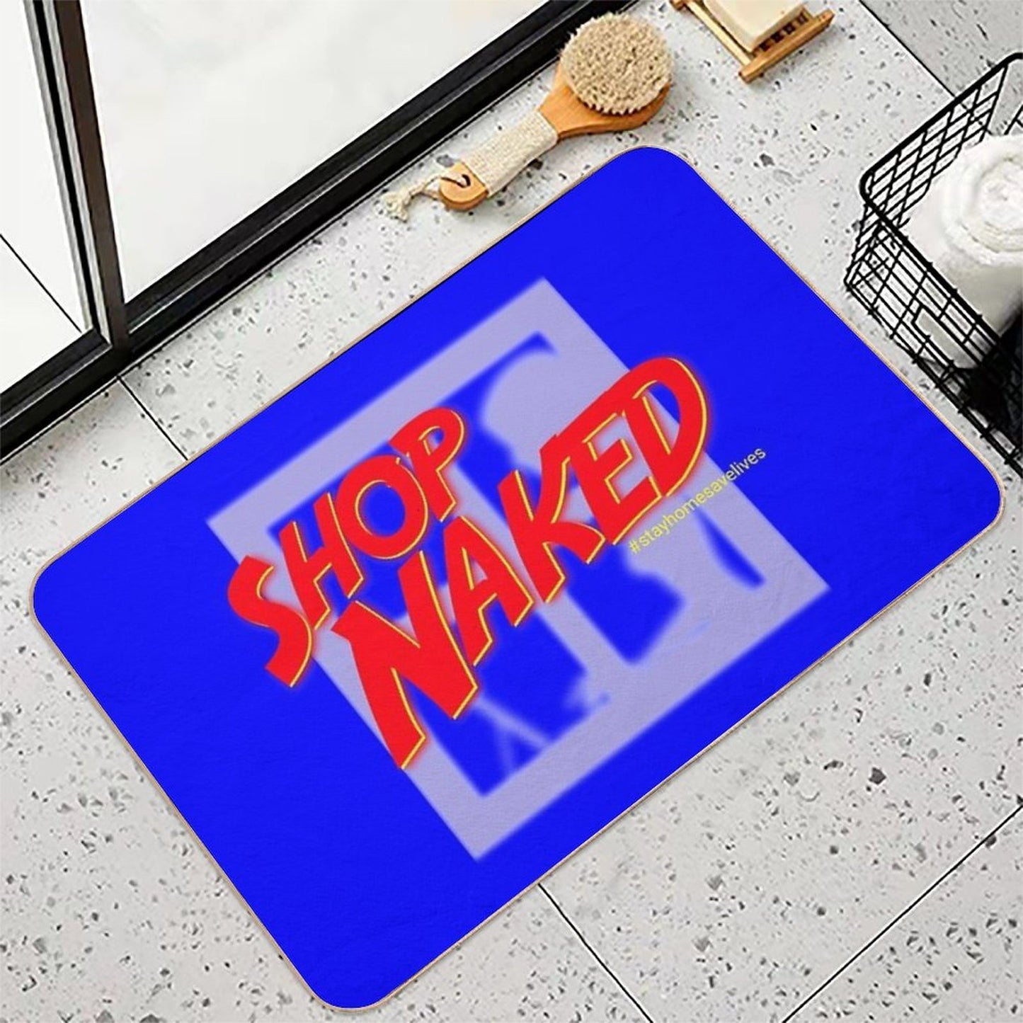 Shop Naked @ Home Rapid-Drying Bath Mat