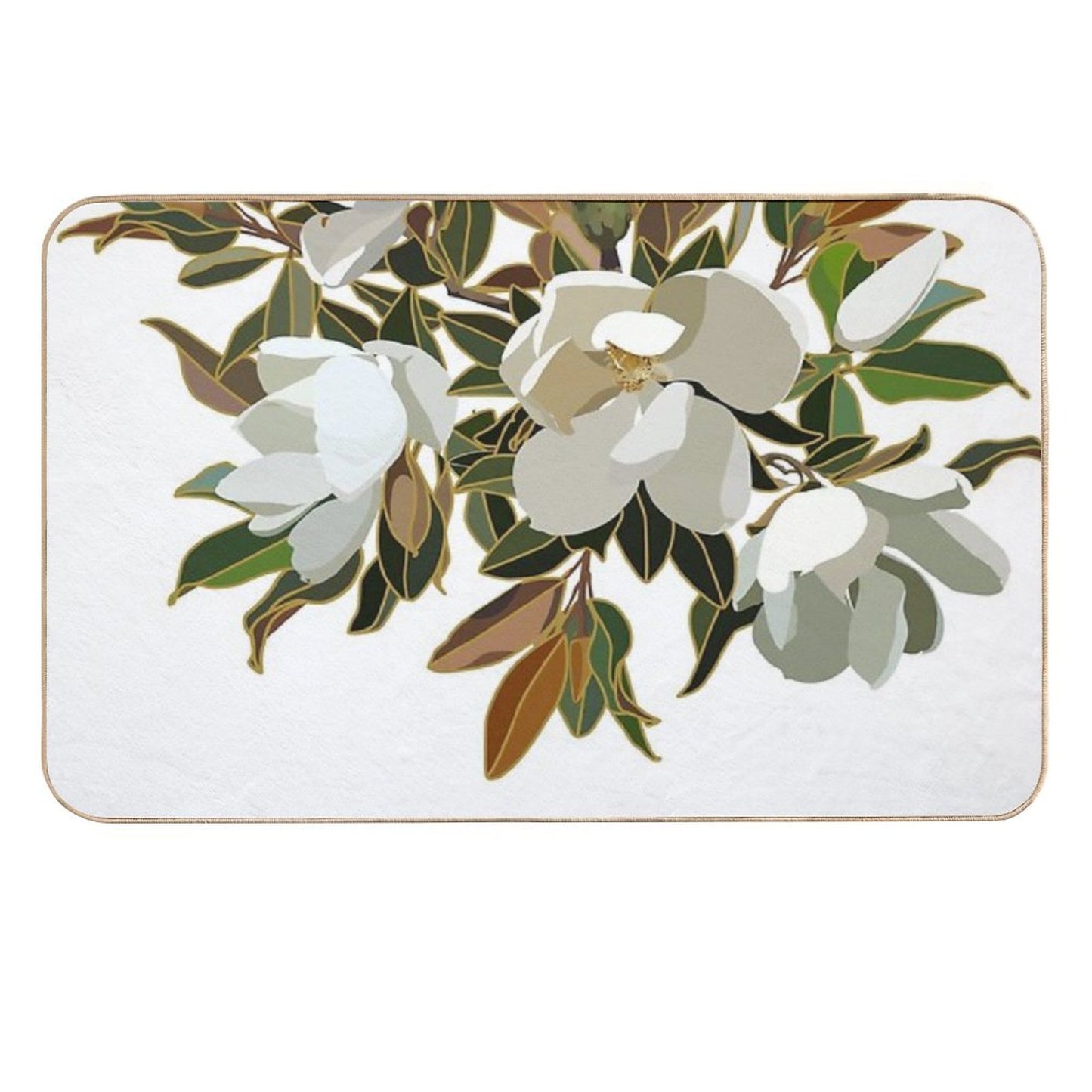 Sweet Magnolias Versatile Bath Mat