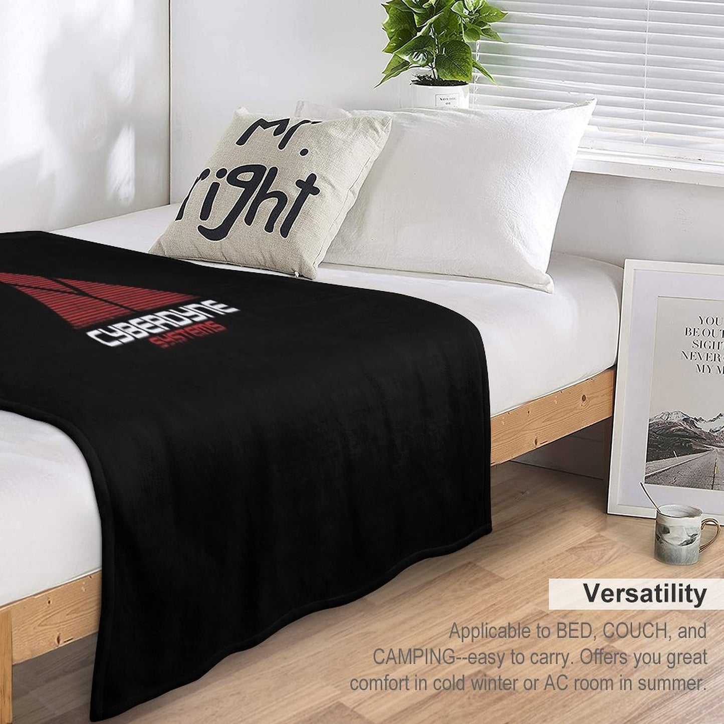 Cyberdyne Systems - The Terminator Easy Care Throw Blanket
