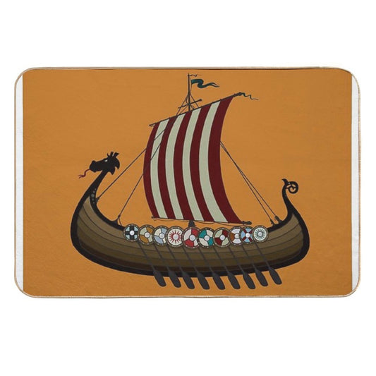 Vikings  Easy To Clean Bath Mat