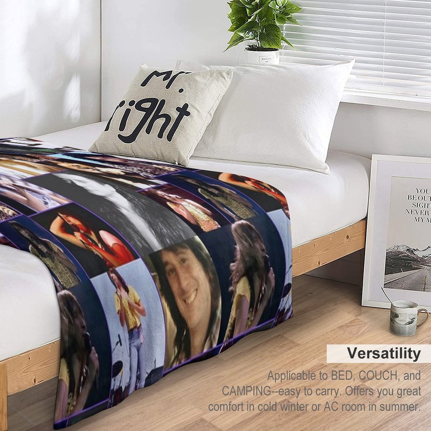 Steve Perry, I Love You Gift-ready Throw Blanket