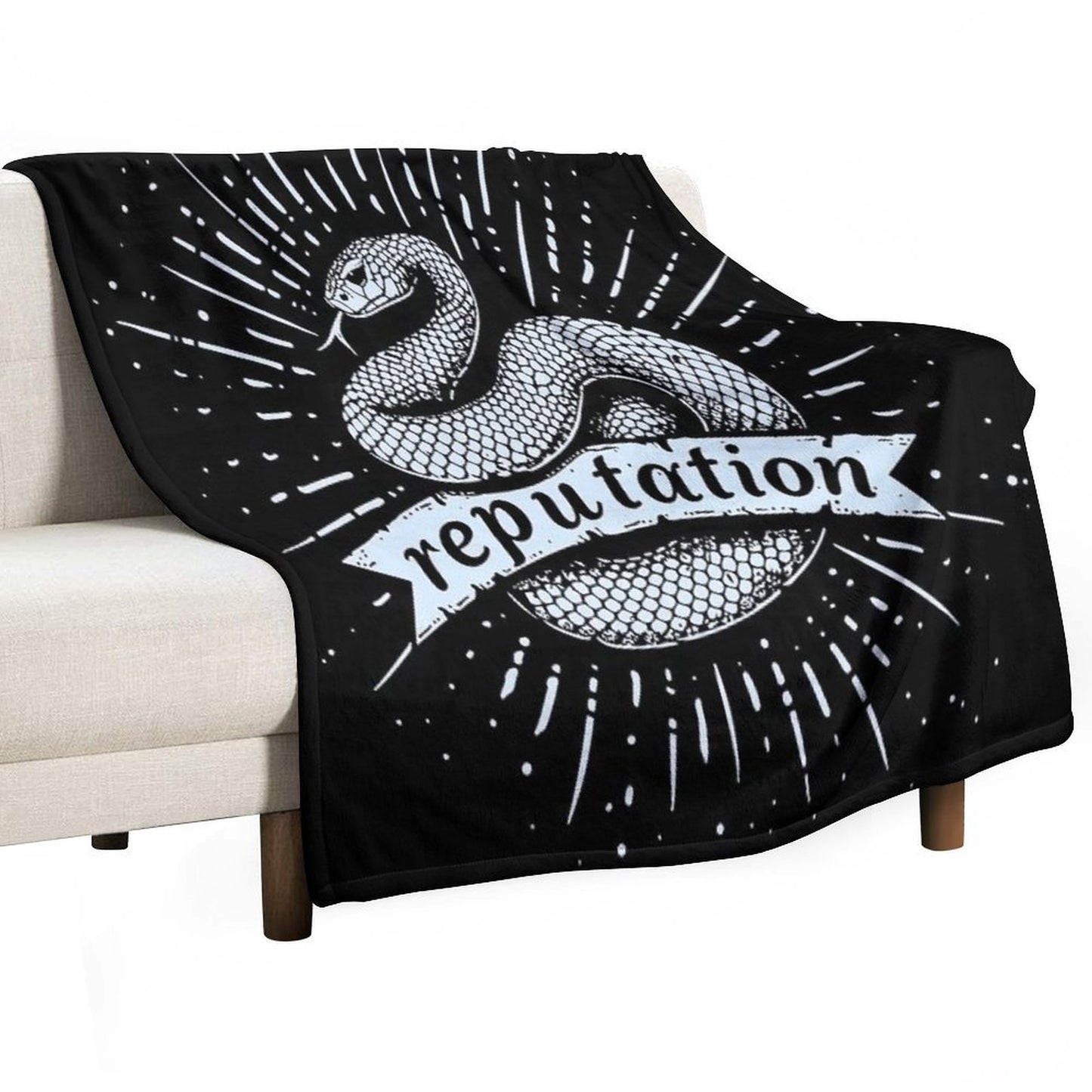 Reputation Snake Versatility Throw Blanket