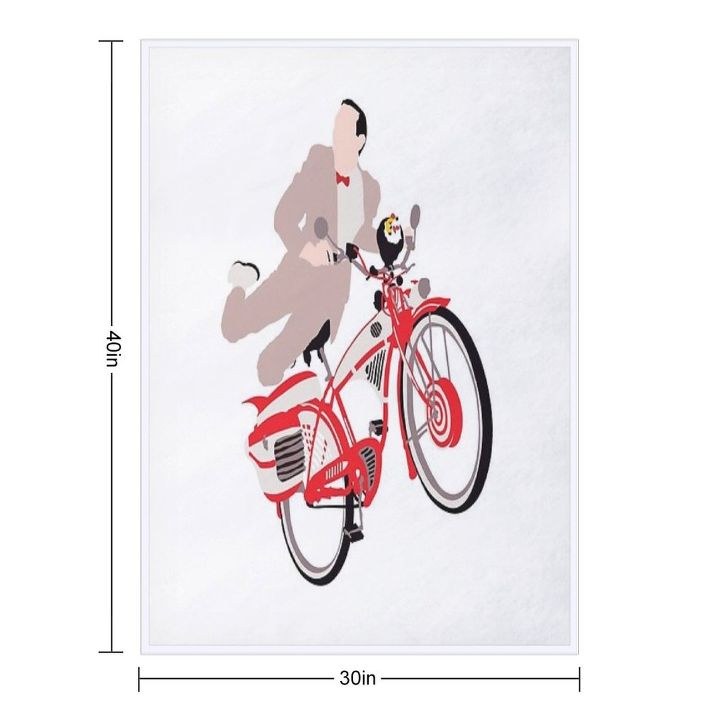 Pee Wee Lightweight Throw Blanket