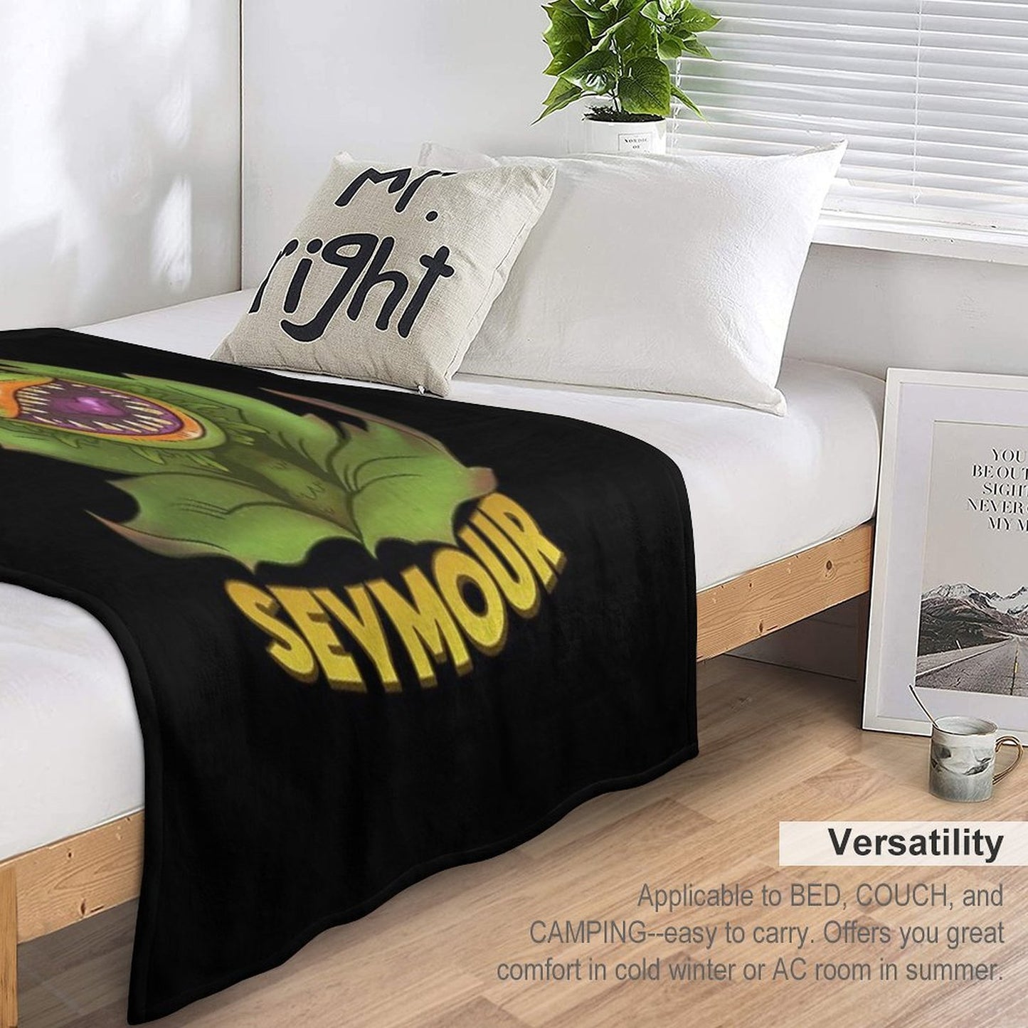 Big Bad Mother Anti-pilling Throw Blanket