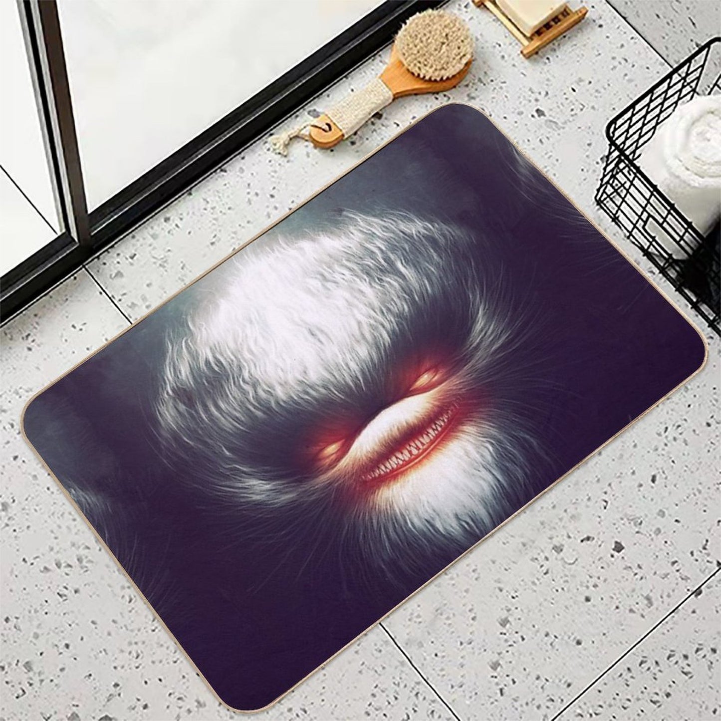 Furry Smile Long-Lasting Bath Mat