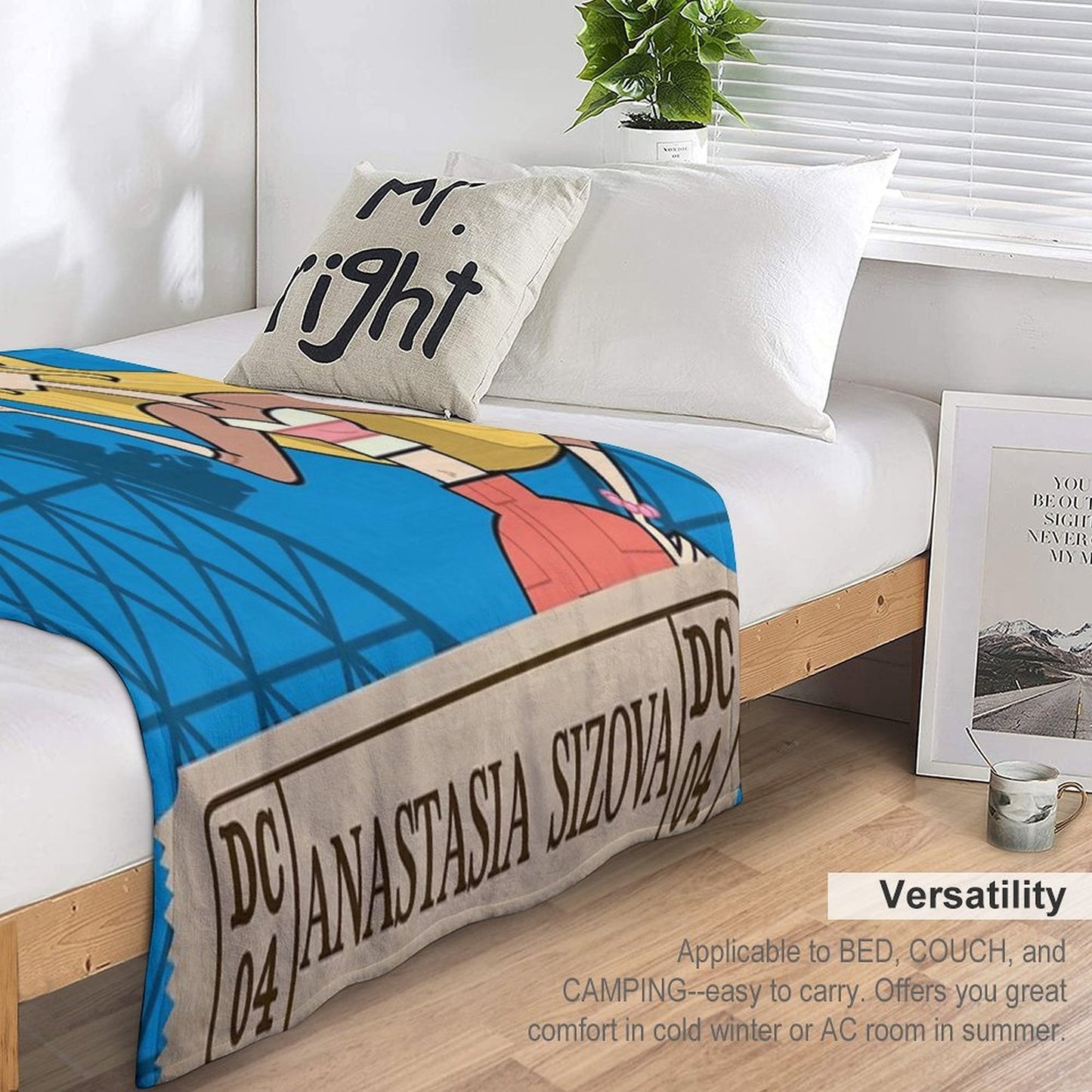 Anastasia Sizova, Disventure Camp Carnival Of Chaos Velvety-soft Throw Blanket