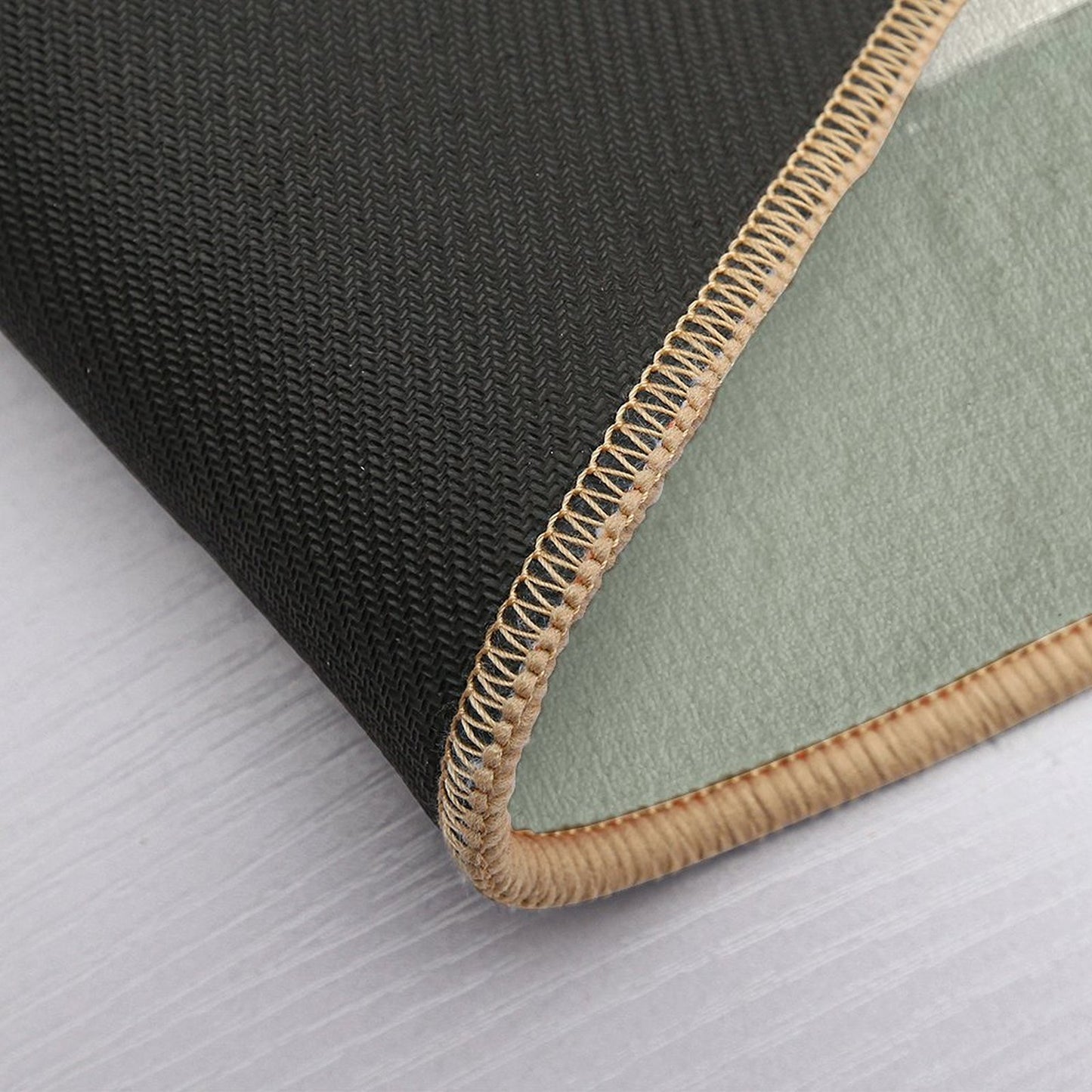 Sage X Stripes Durable Bath Mat