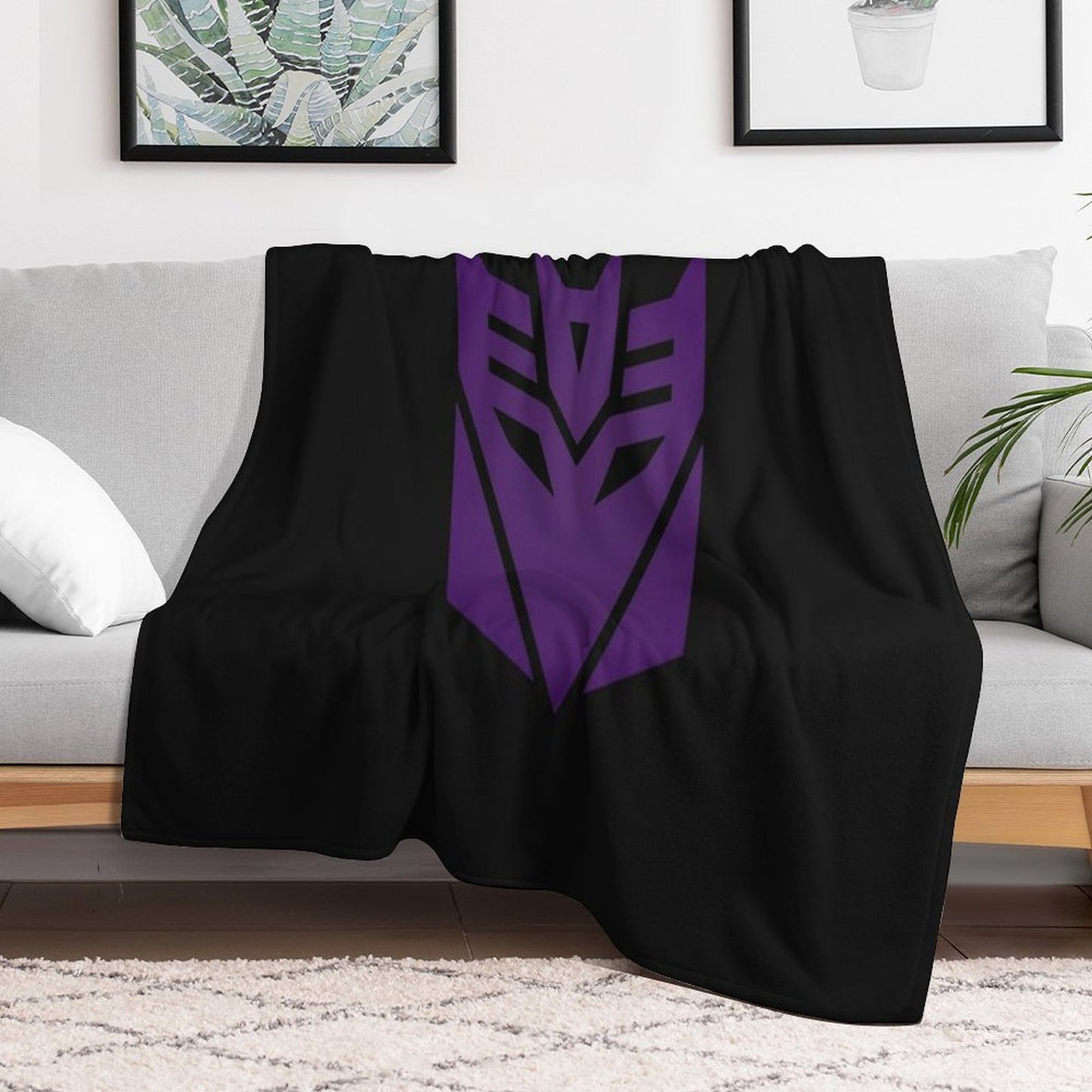 Decepticons Logo Multi-functional Throw Blanket