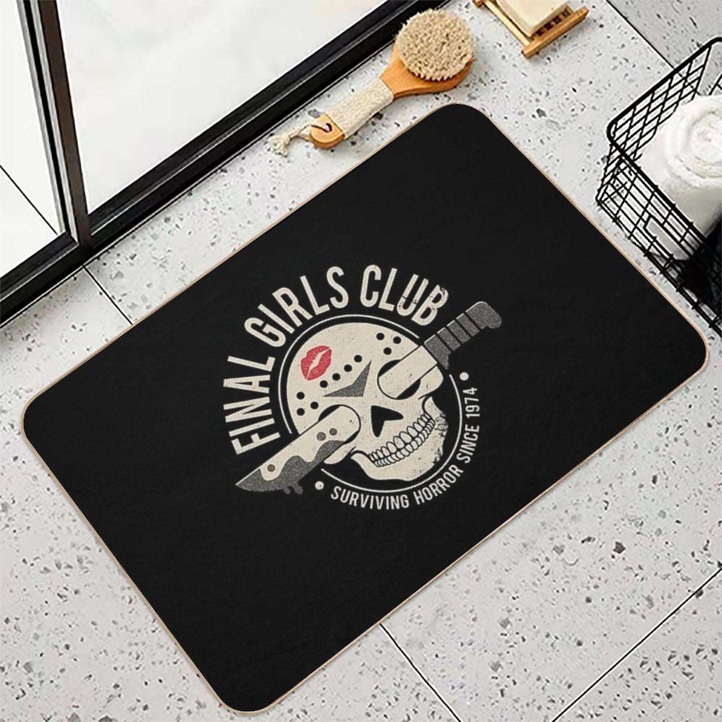 Final Girls Club Eco-Friendly Bath Mat