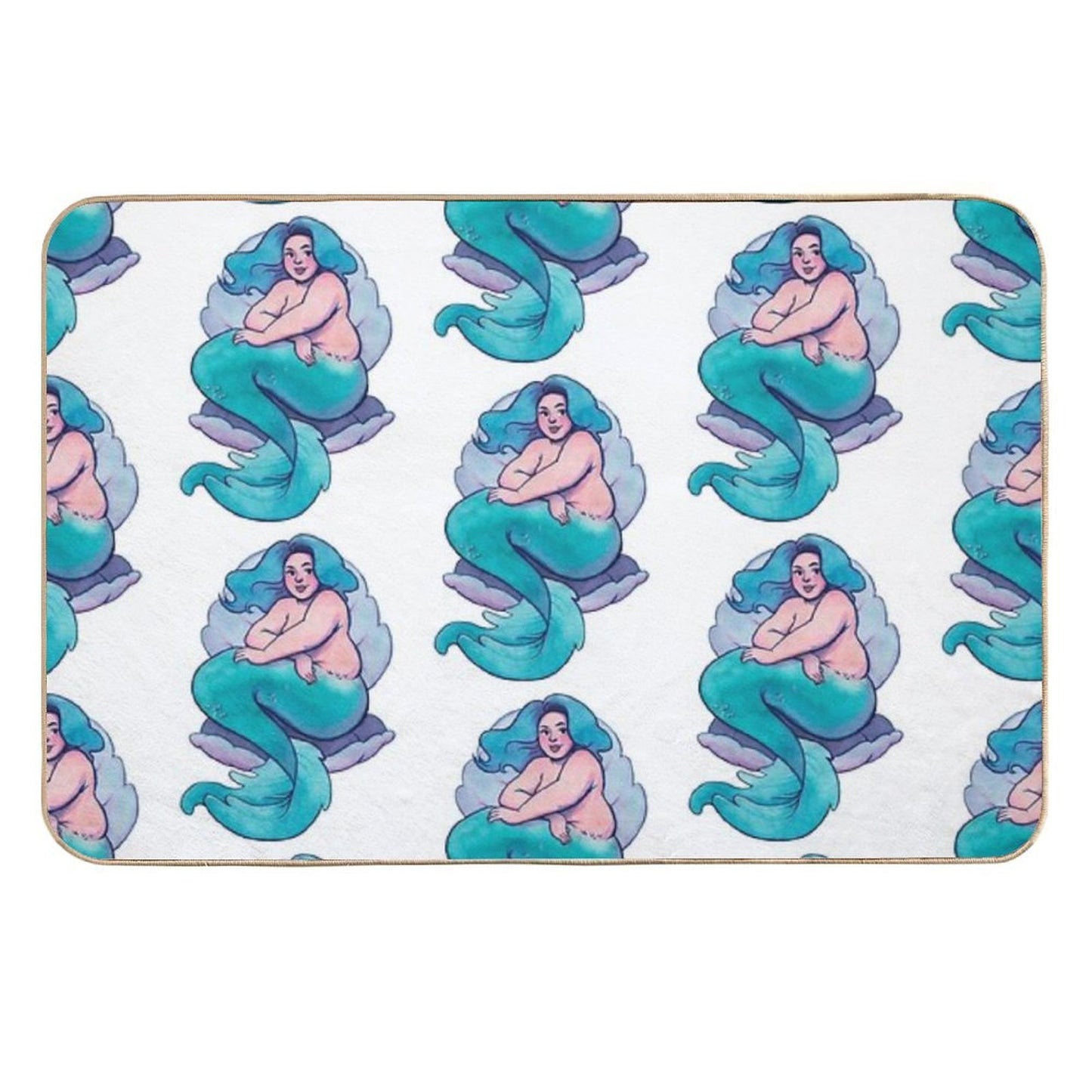 Mer May Stain-Proof Bath Mat