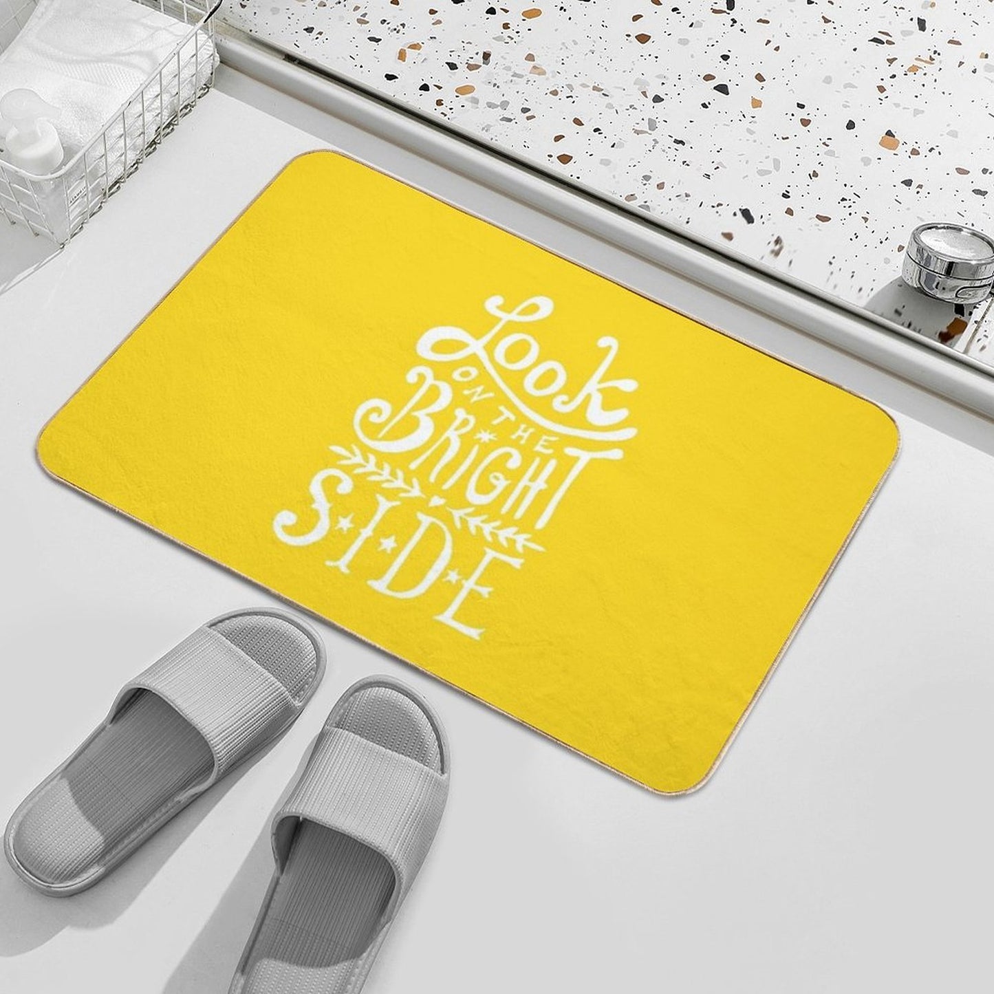 Look On The Bright Side Multi-Purpose Bath Mat