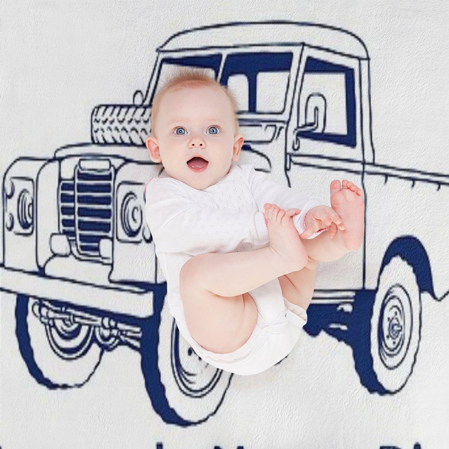 Legends Never Die LR Series 11A Classic British 4x4s 4x4 Designs Durable Throw Blanket
