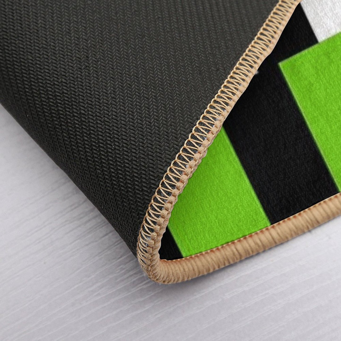Geometric Pattern Anti-Trip Bath Mat
