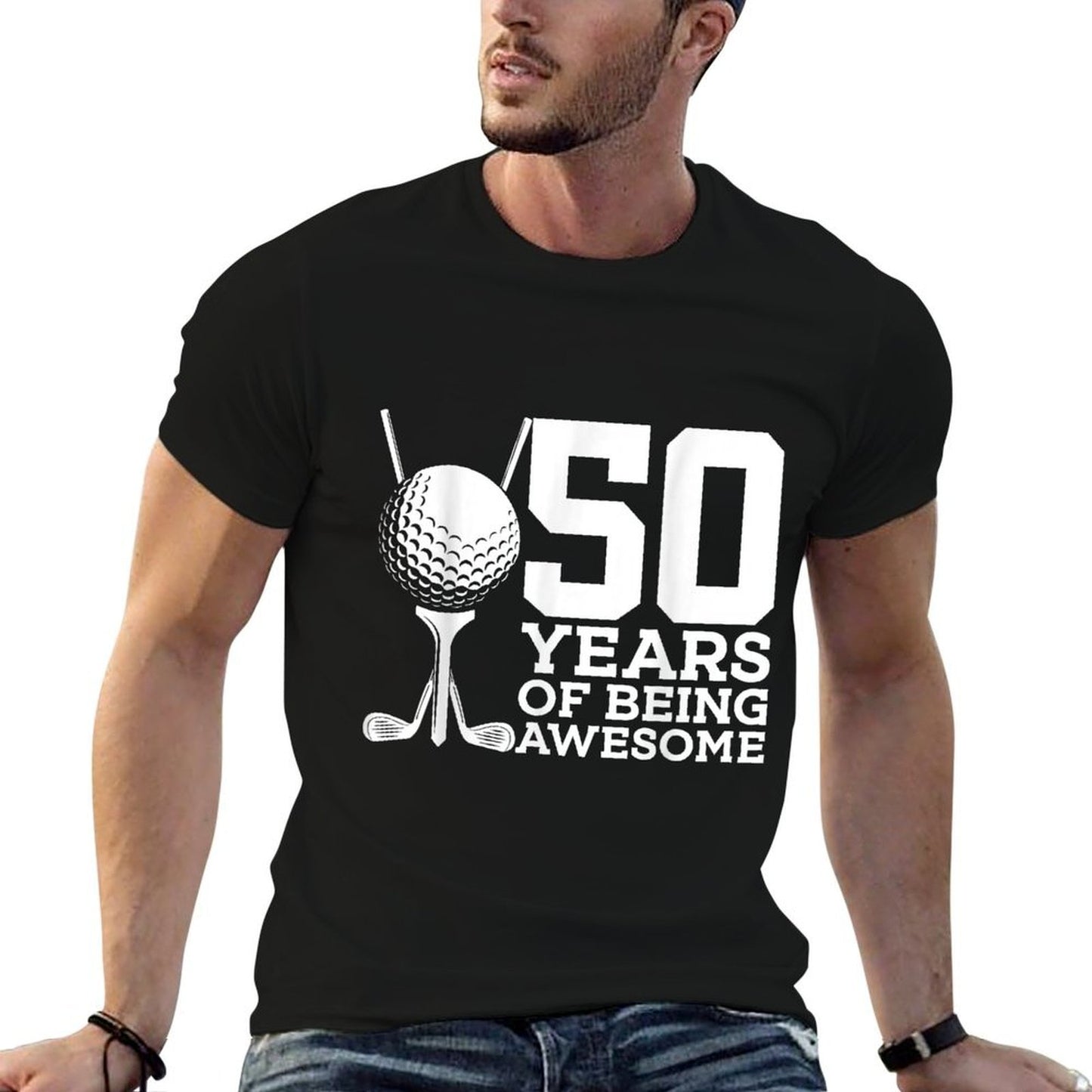 50 YEARS OF BEING AWESOME GOLF 50TH BIRTHDAY Classic T-Shirt
