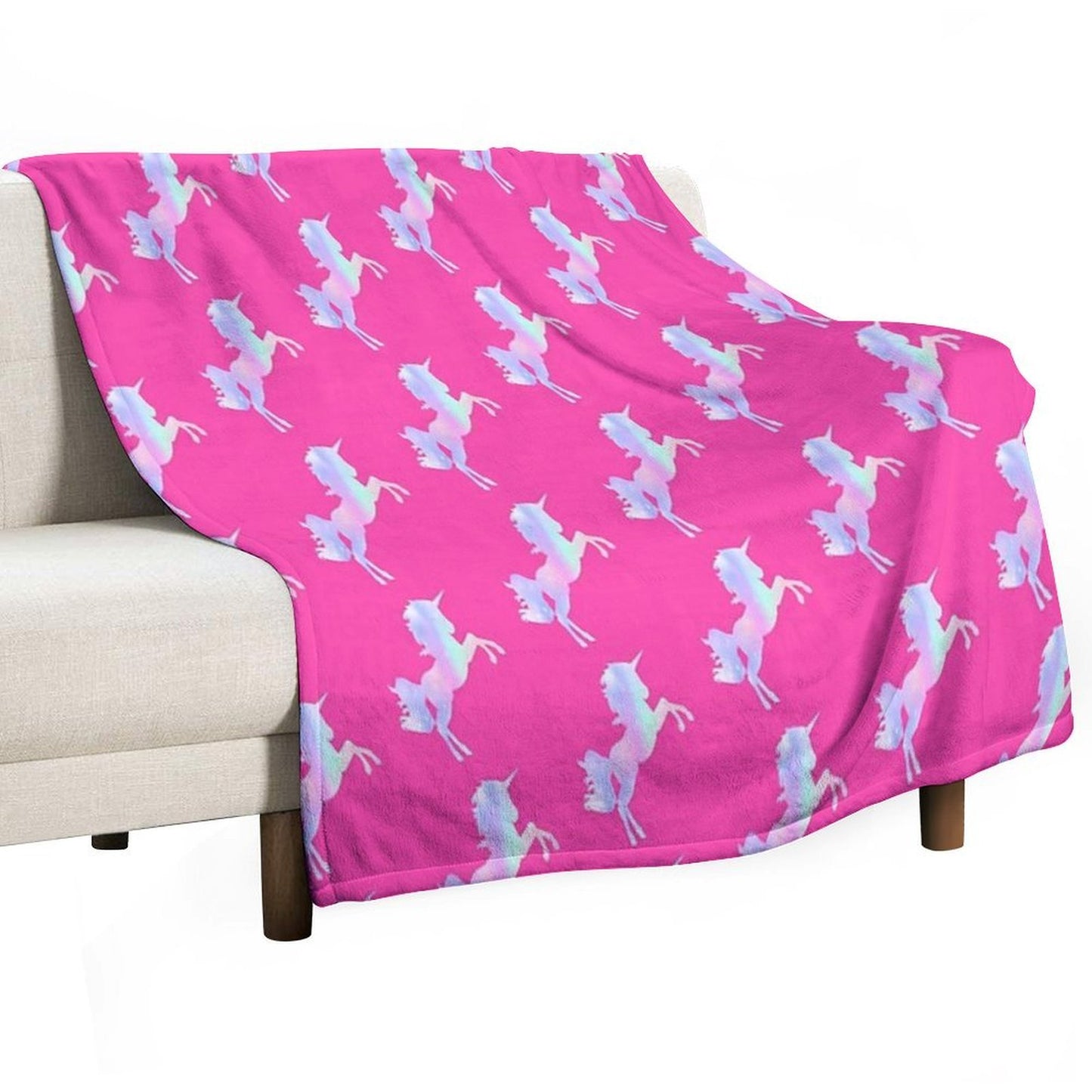 Magical Unicorn Quick-dry Throw Blanket