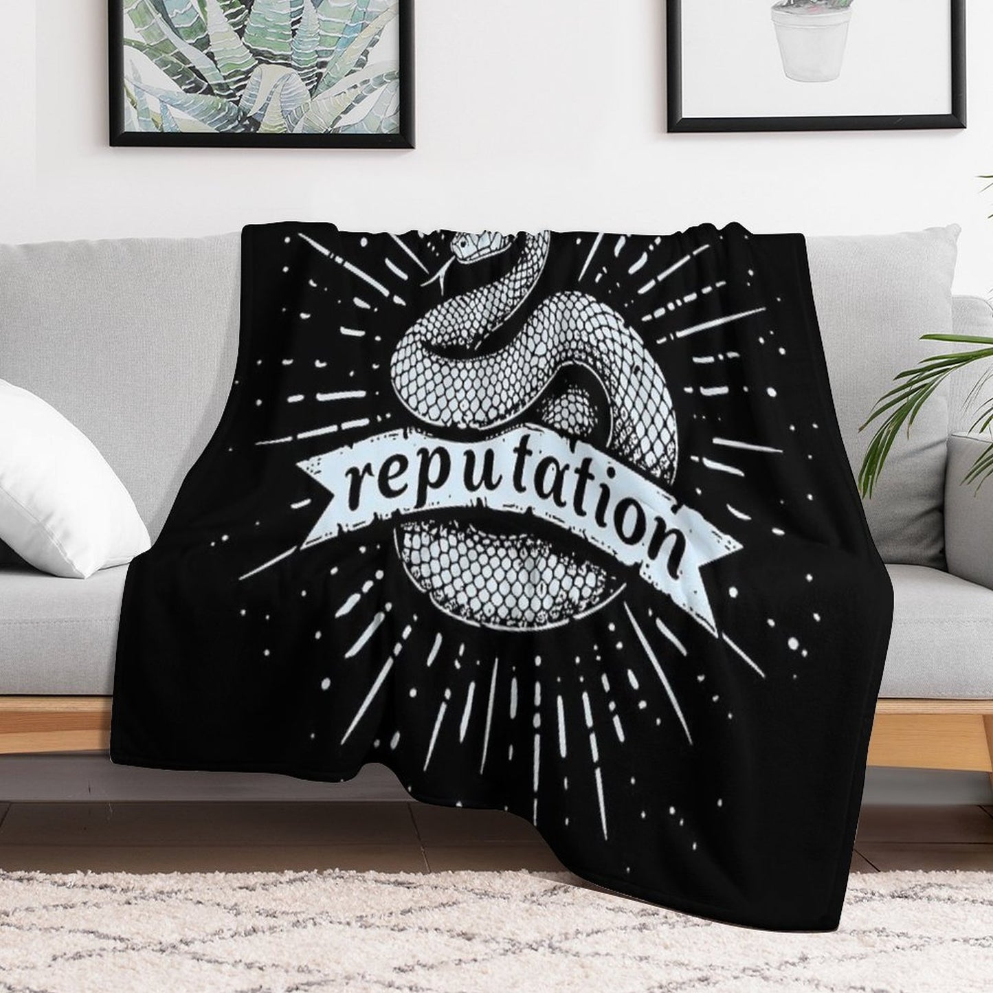 Reputation Snake Versatility Throw Blanket