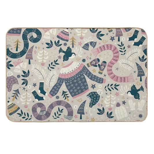 Winter Woolies  High-Traffic Bath Mat