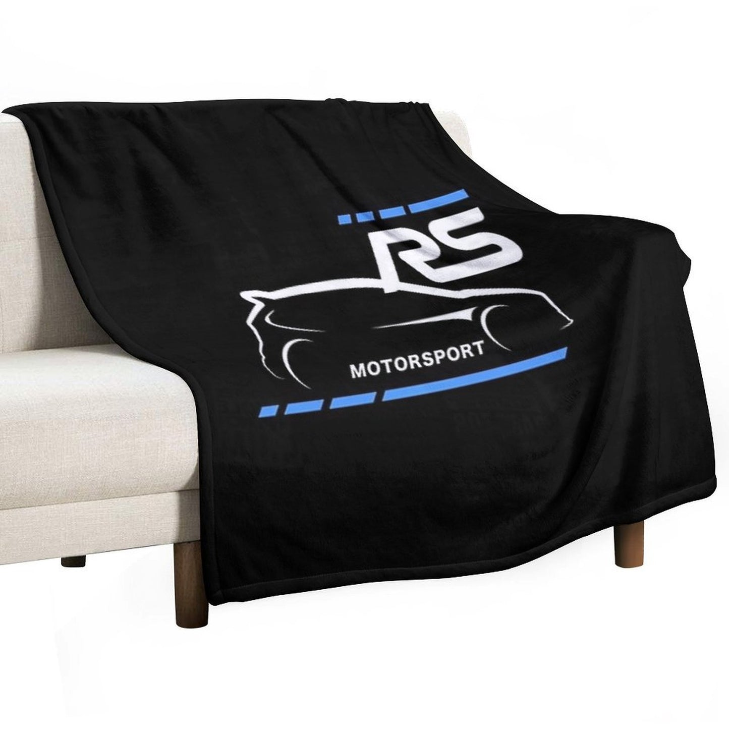 Motorsport RS Car Drivers Shrink-resistant Throw Blanket
