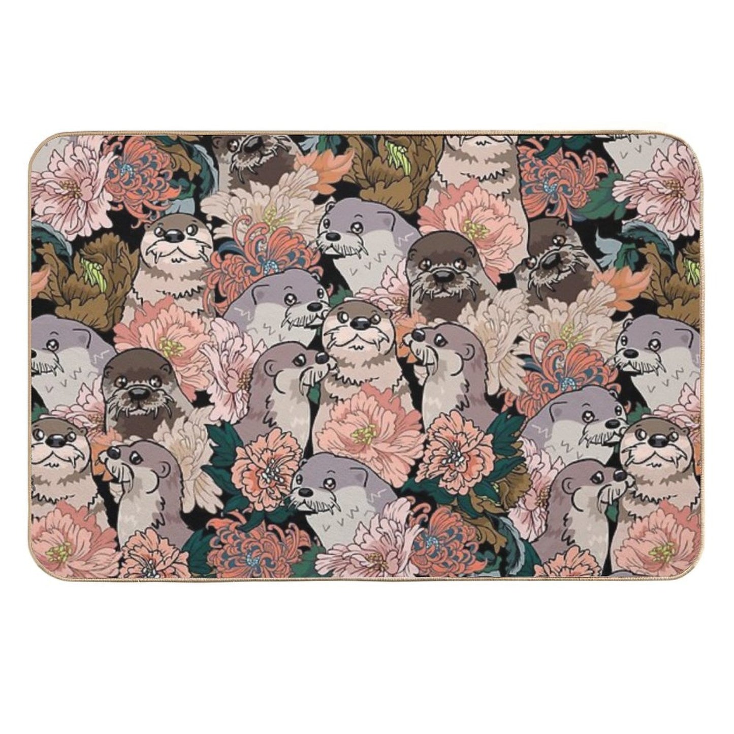 Because Otter Fade-Resistant Bath Mat