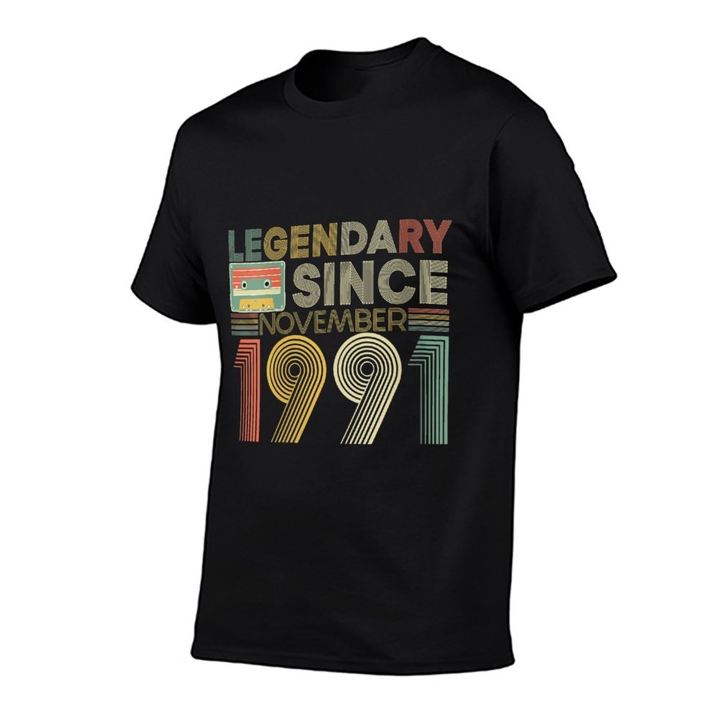 Womens Legendary Since Tape Bday November 1991 30Th Birthday Versatile T-Shirt