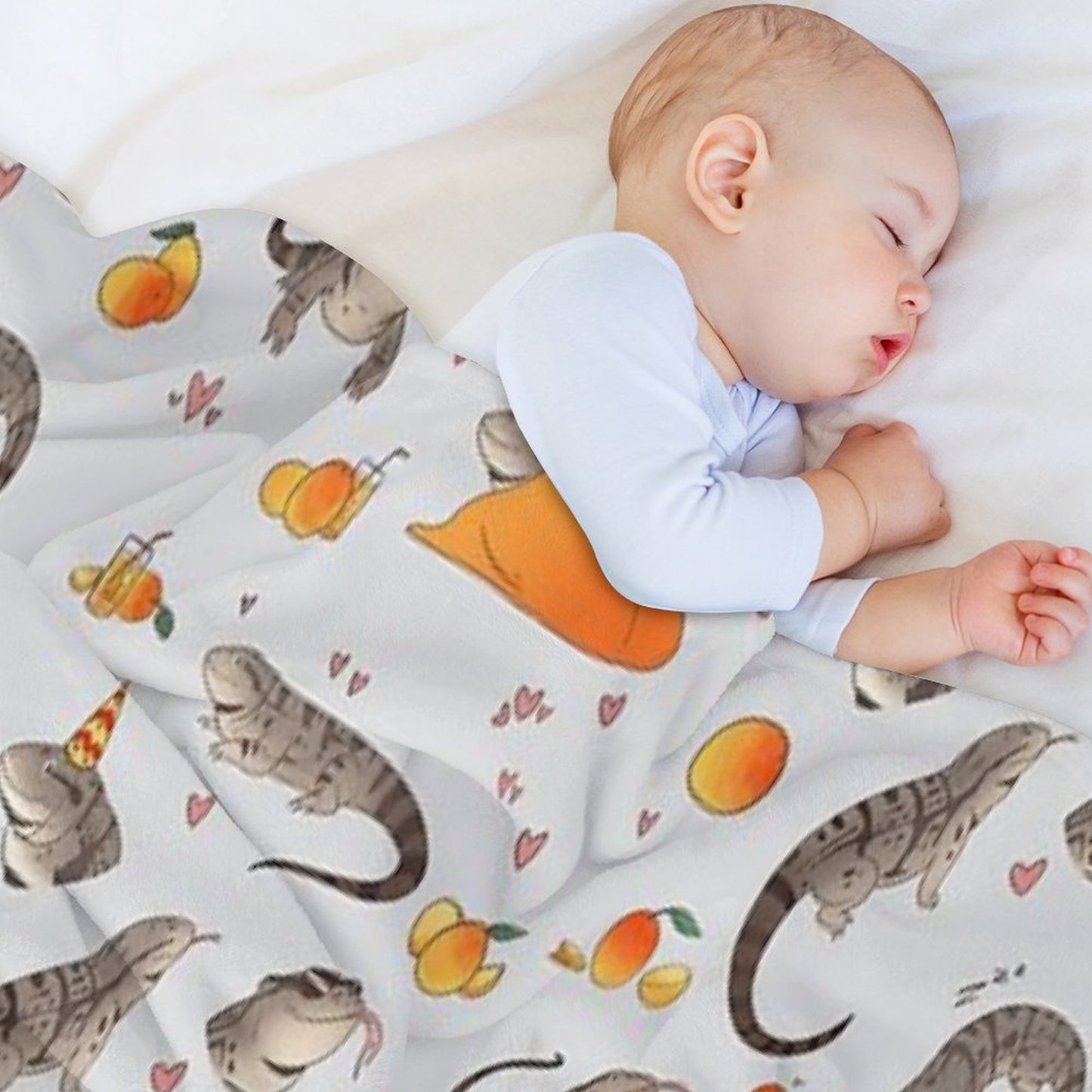 Tegus And Mangoes Easy Care Throw Blanket