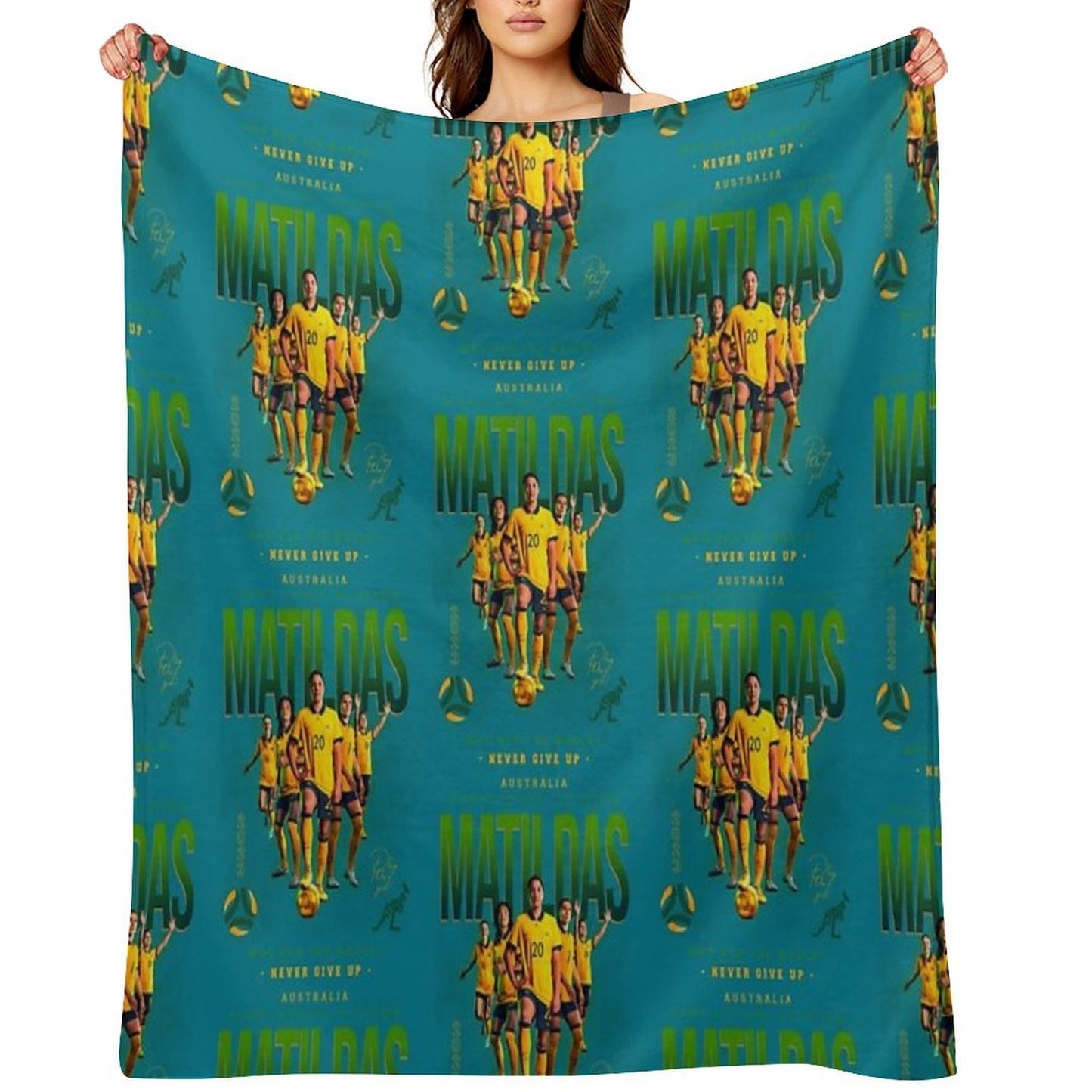 Matildas Anti-pilling Throw Blanket
