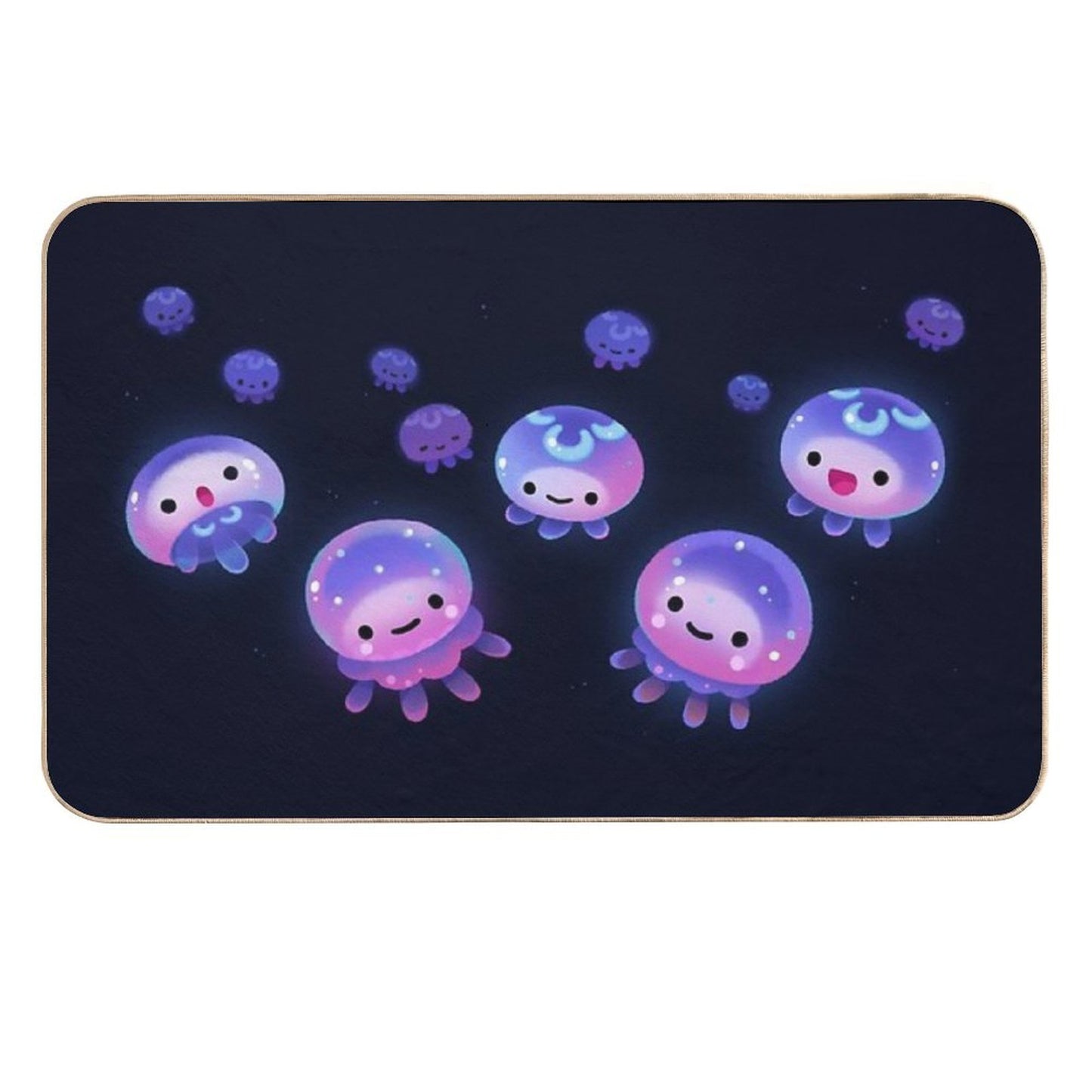 Baby Jellyfish Rapid-Drying Bath Mat