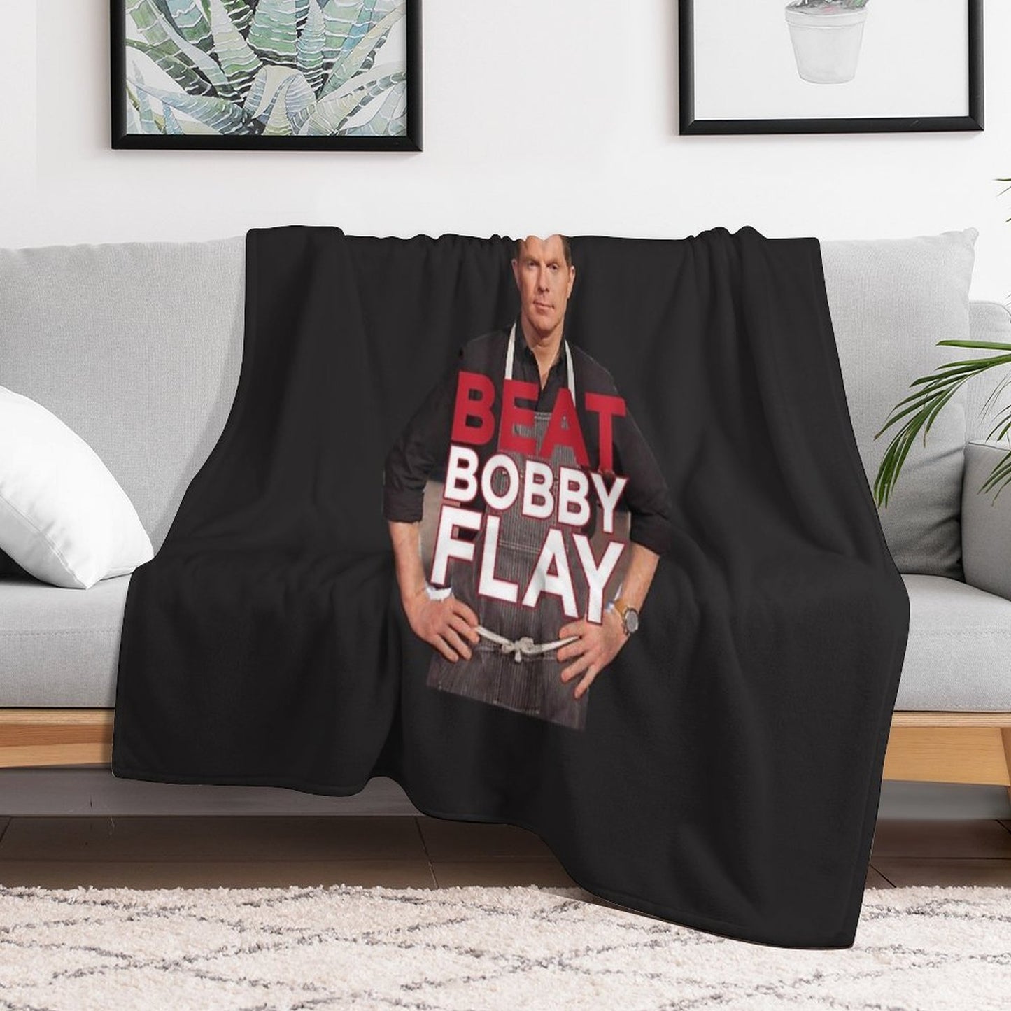 Beat Bobby Flay Anti-pilling Throw Blanket