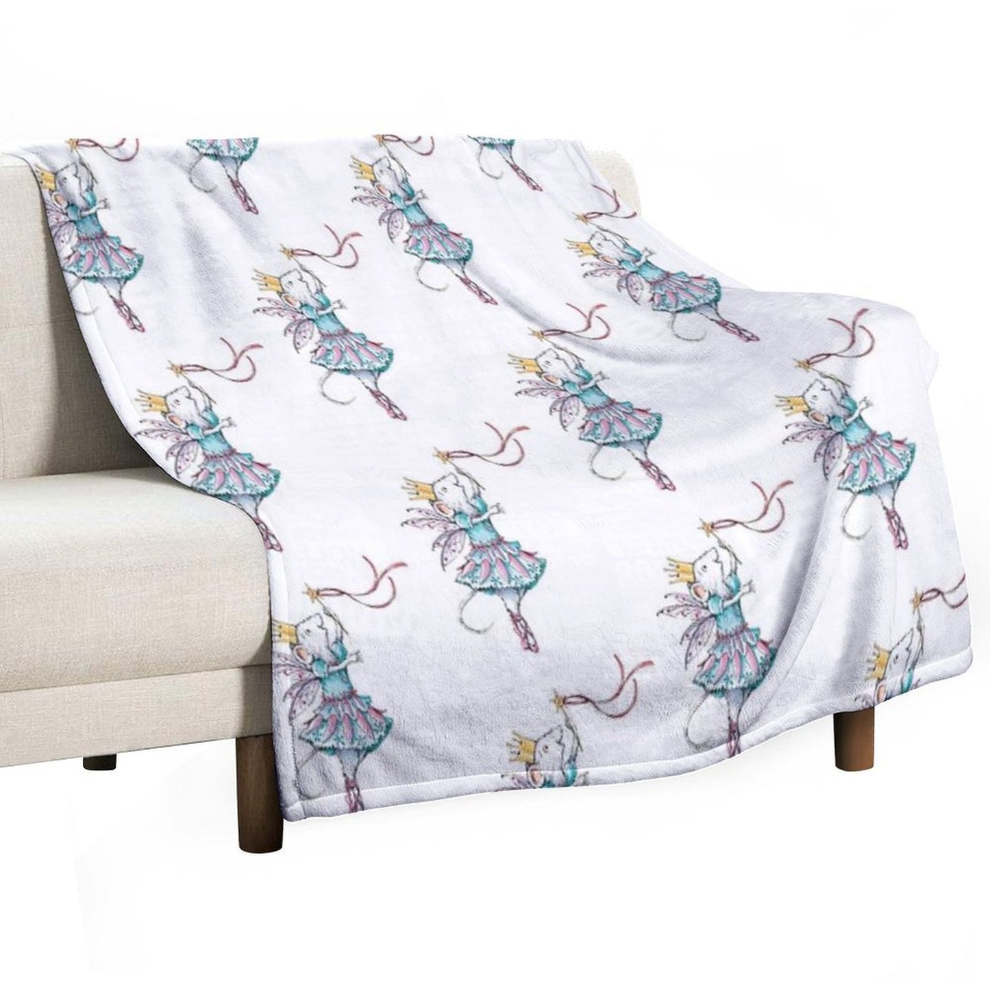 Angelina Ballerina Multi-functional Throw Blanket