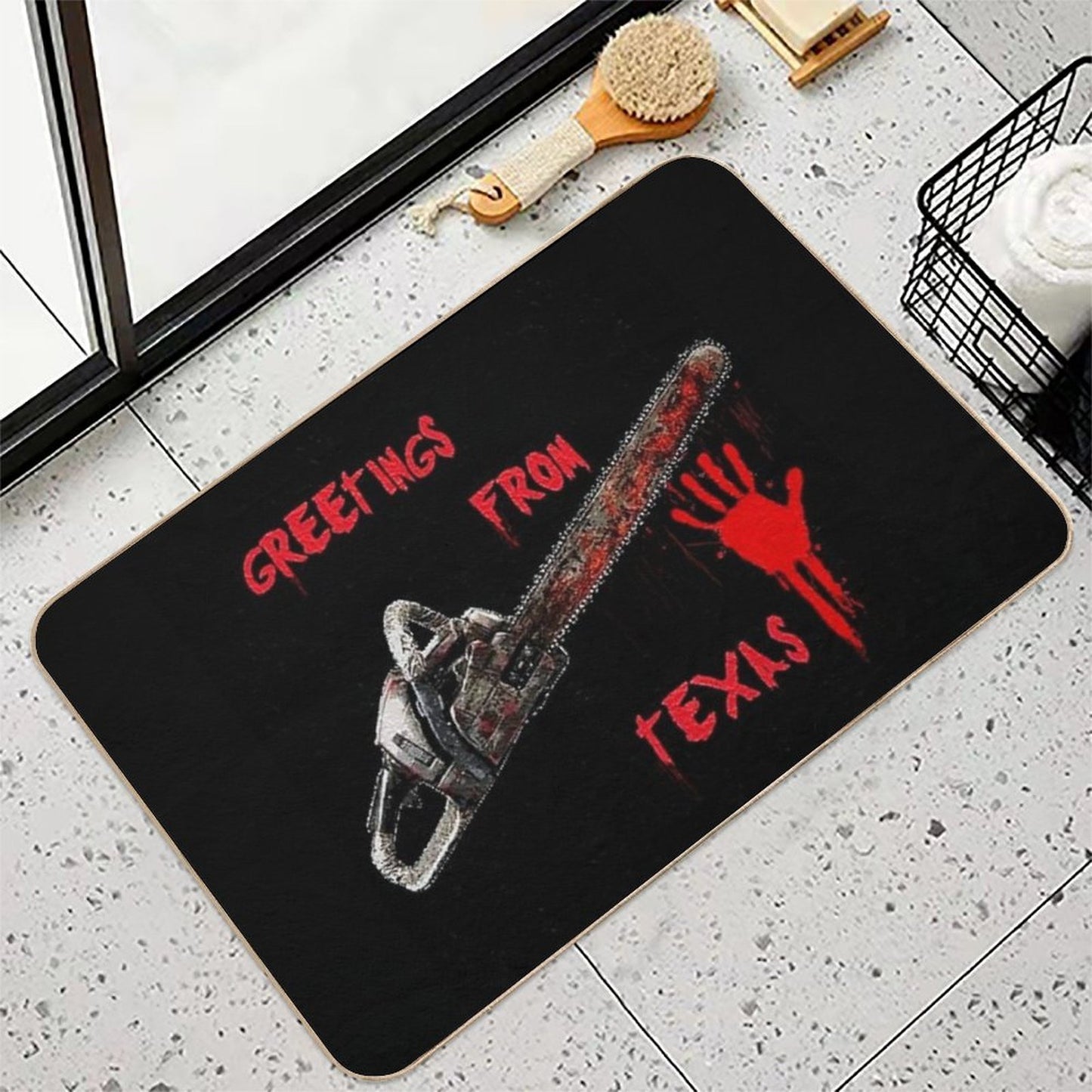 Greetings from Texas Versatile Bath Mat