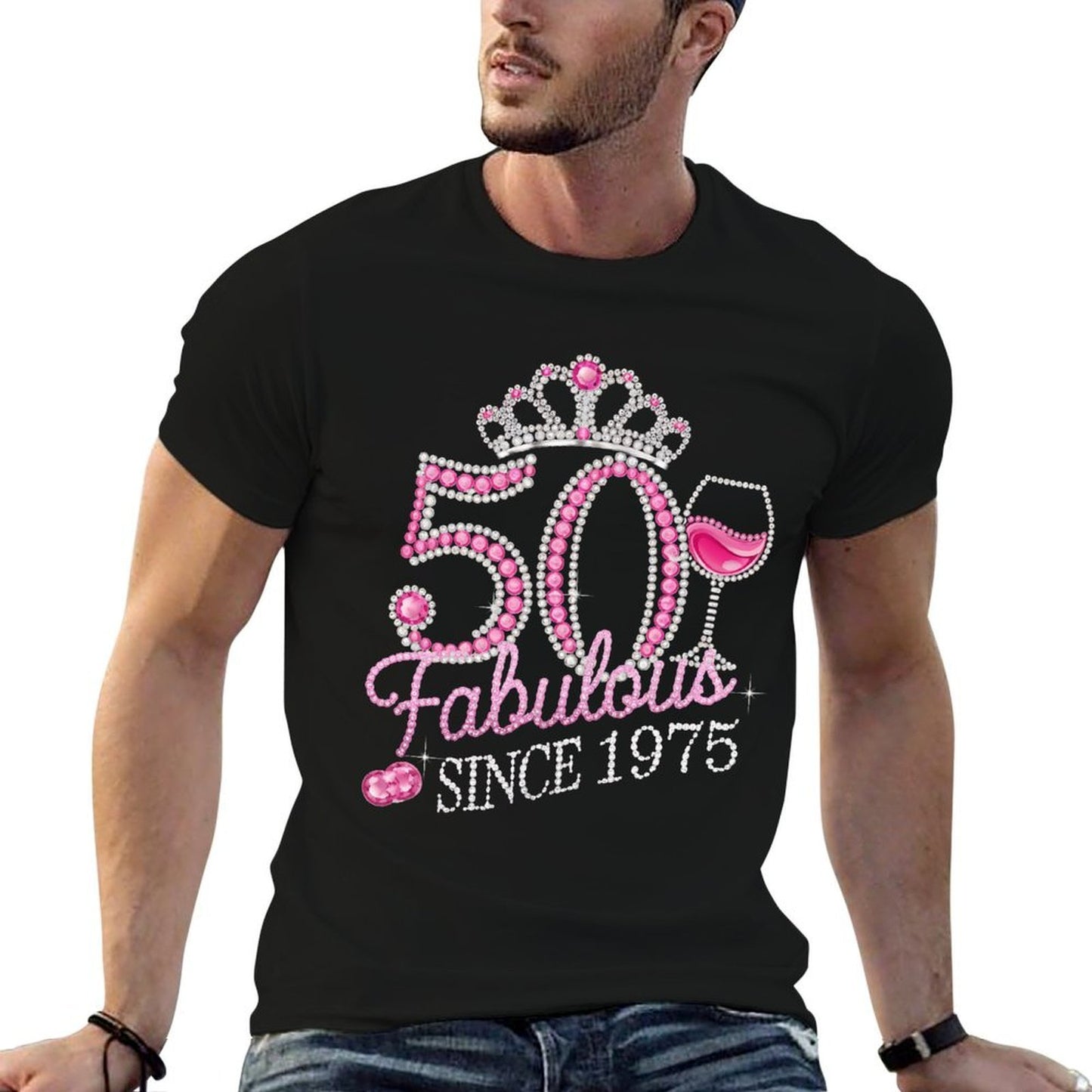 50th Birthday Decorations for Women, 50 And Fabulous Since Classic T-Shirt