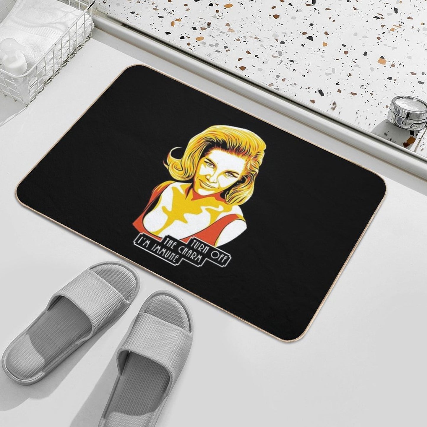 Bond Girl Anti-Trip Bath Mat
