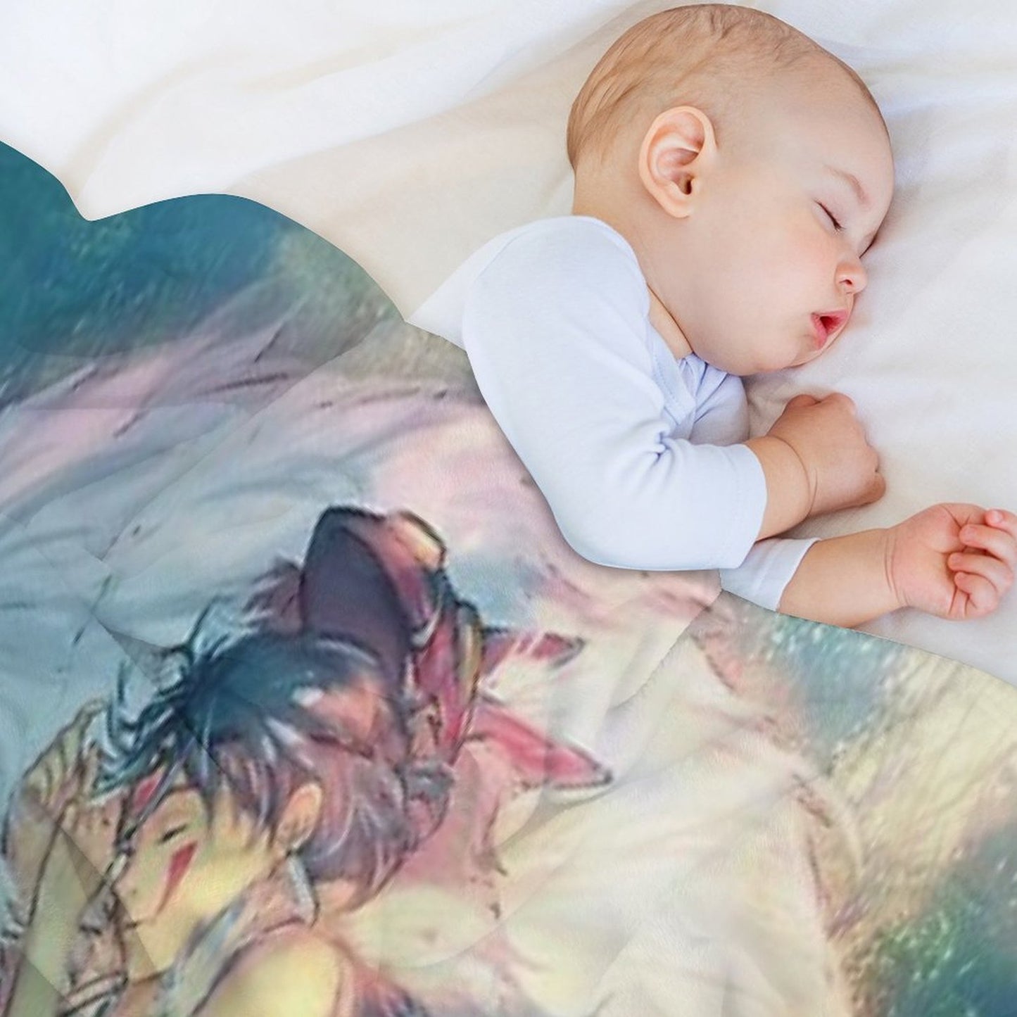 Princess Mononoke - Moro Machine-washable Throw Blanket