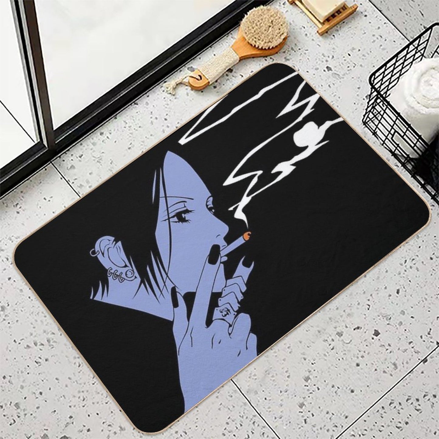 NANA Anime Dirt-Trapping Bath Mat