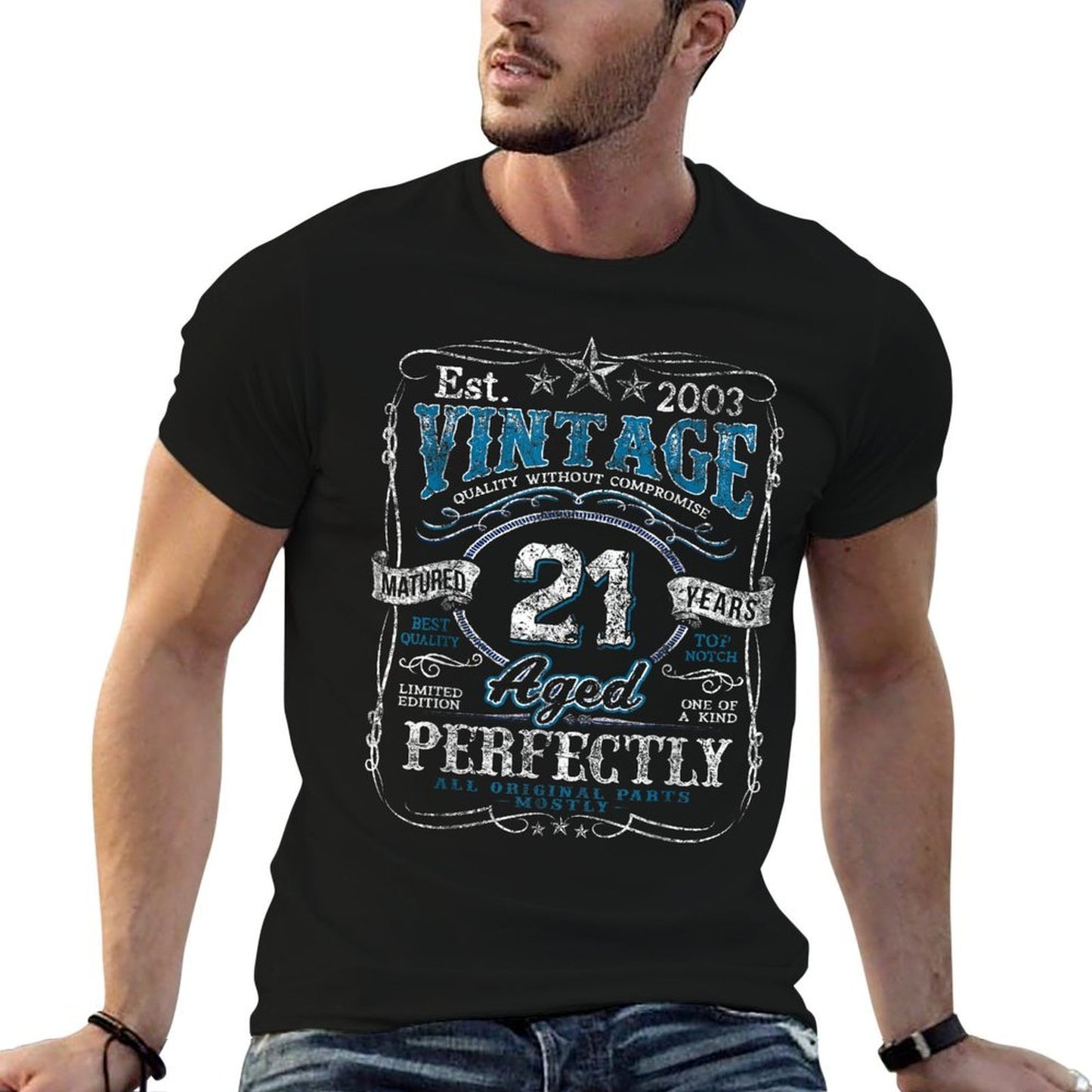 Vintage 2003 Limited Edition 21 Year Old Gifts 21st Birthday Classic T-Shirt